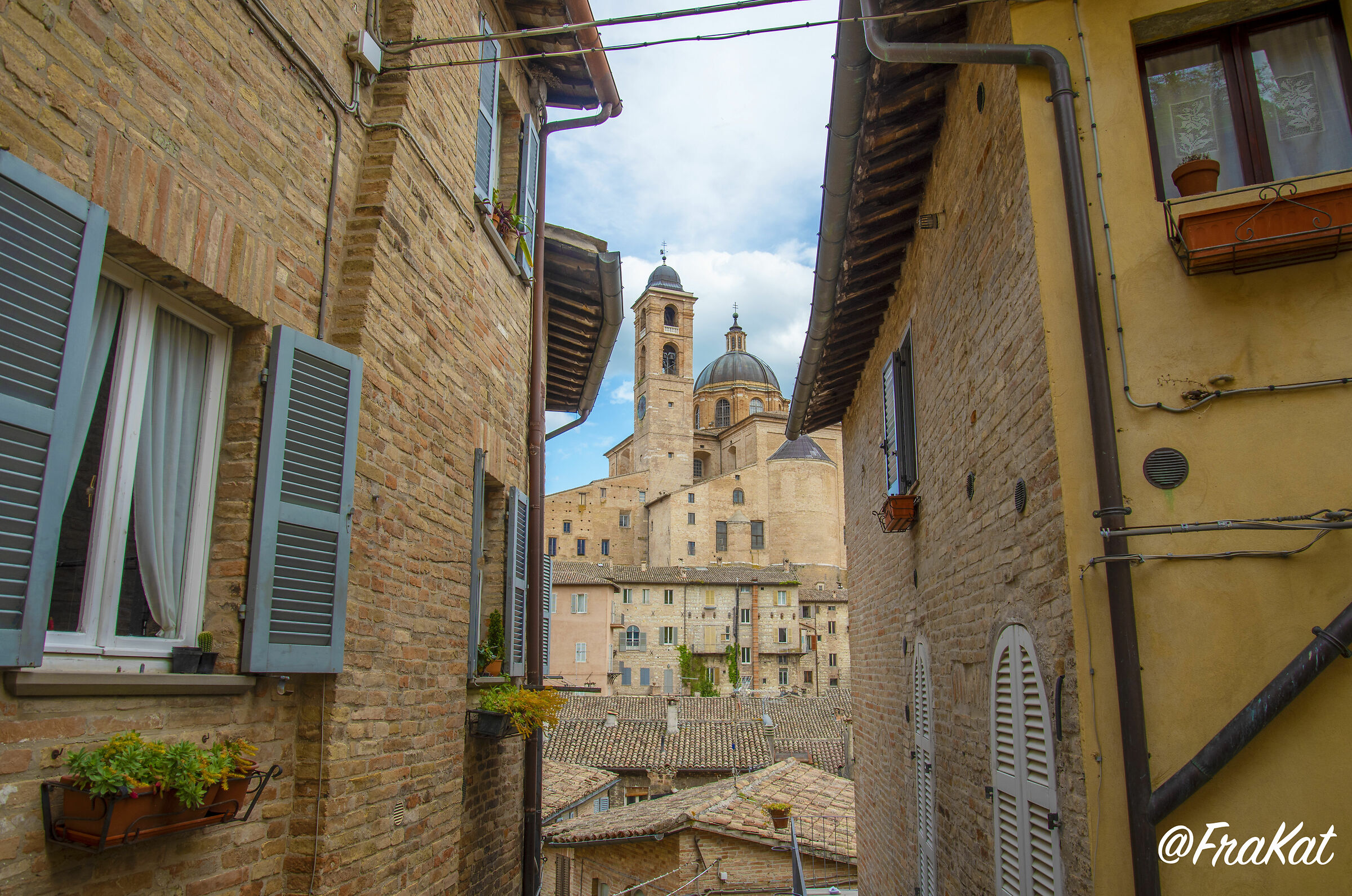 In the streets of Urbino