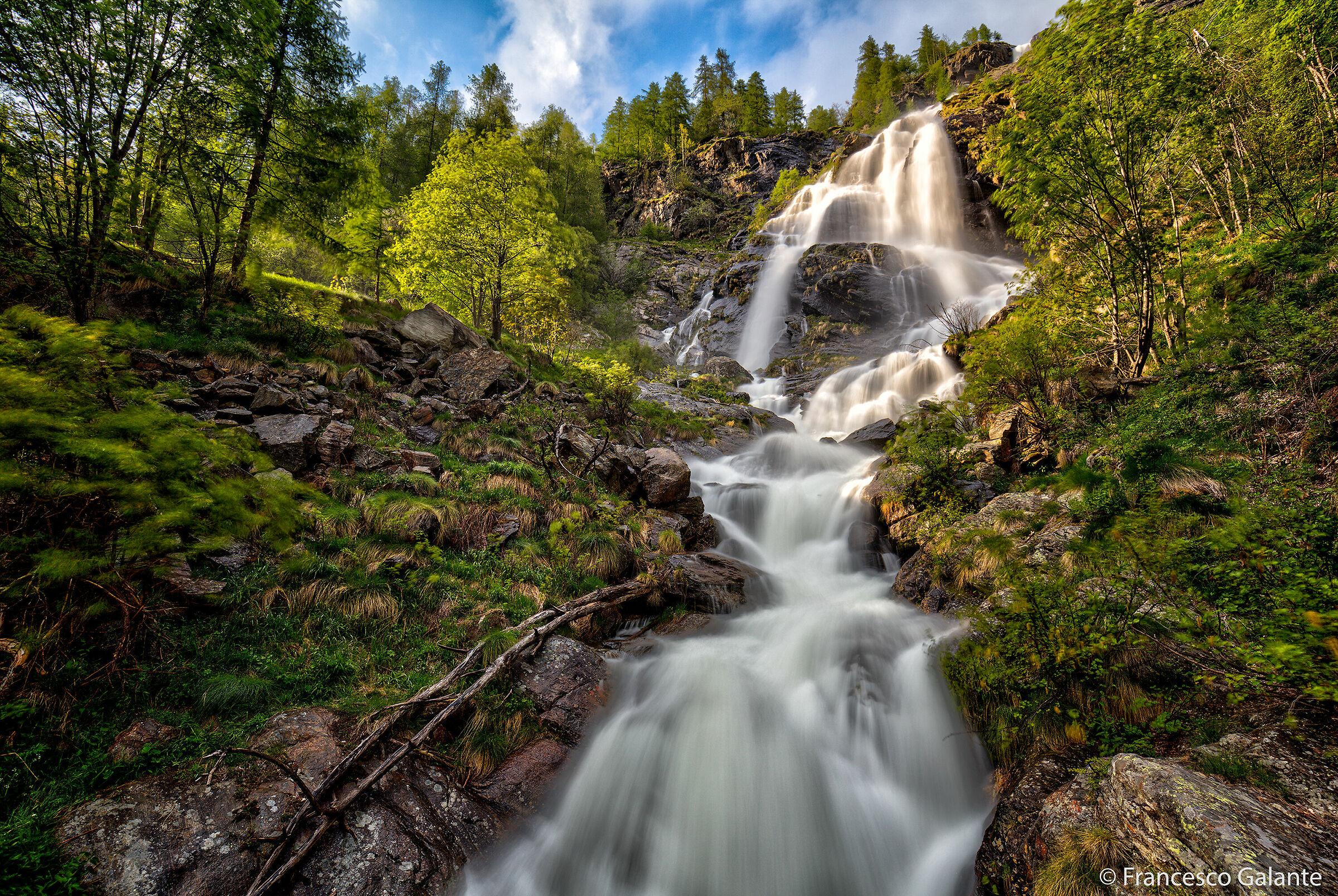 Cascate Dell'Acqua Bianca - Alagna Valsesia