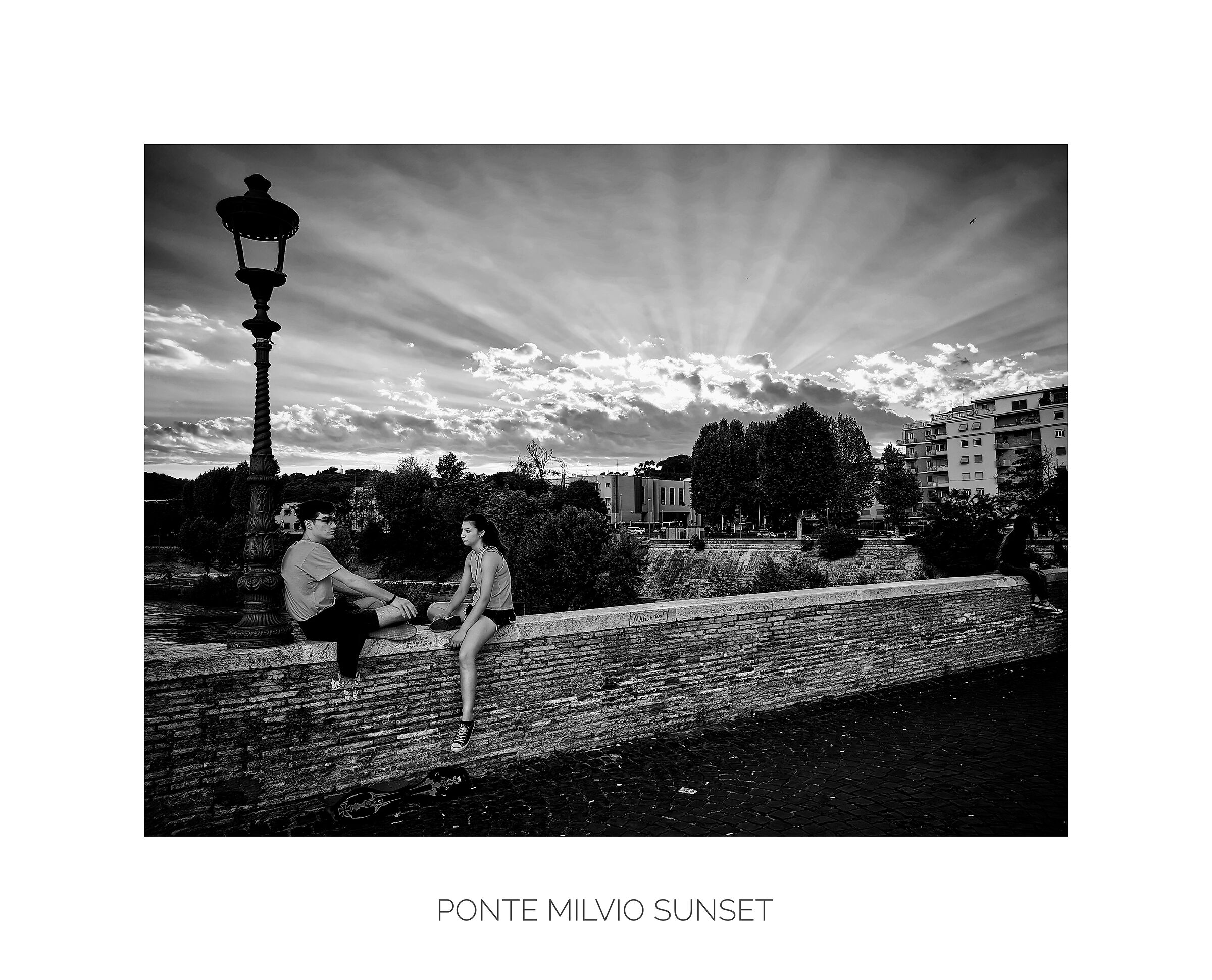 Ponte Milvio Sunset