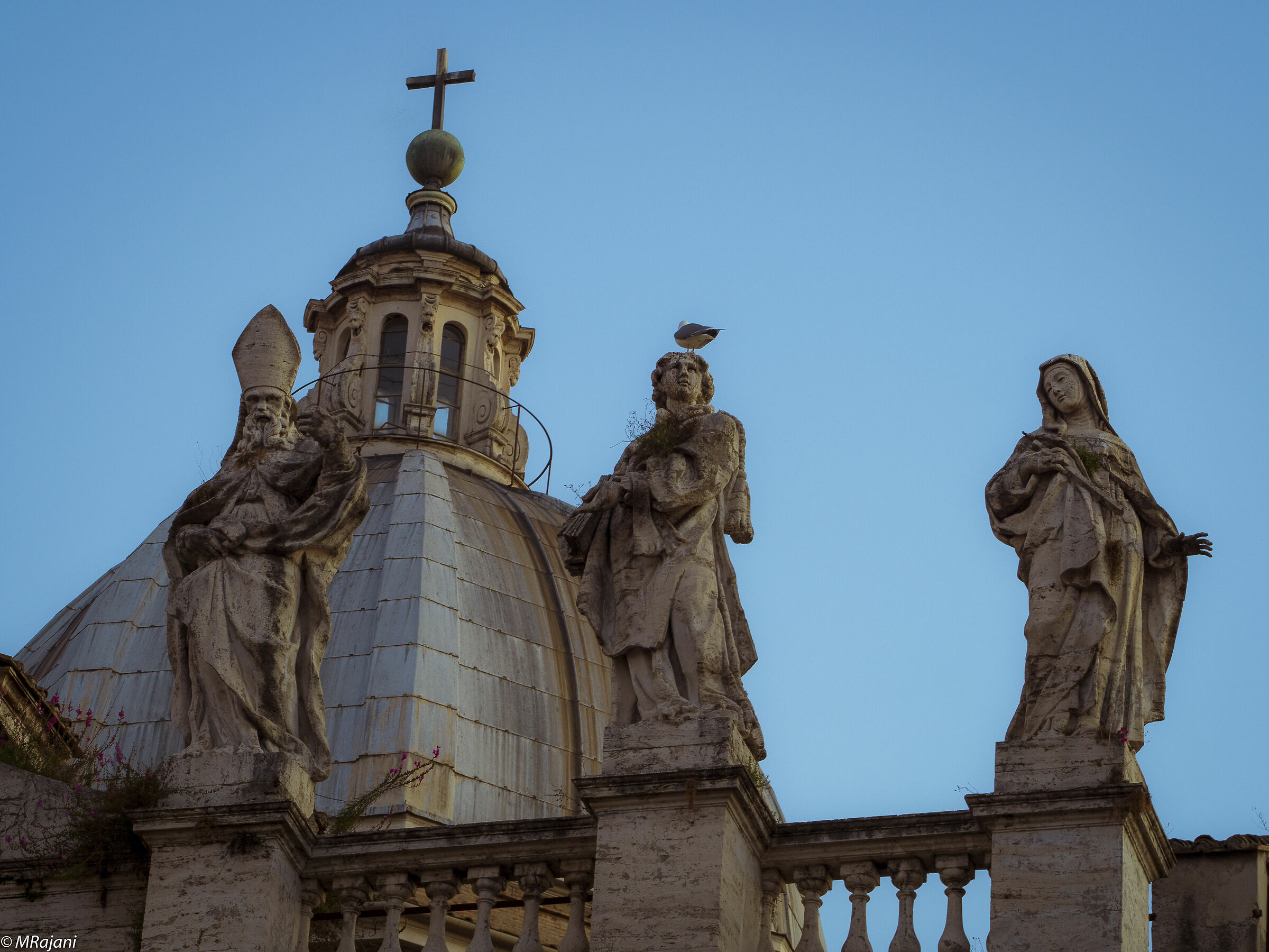 profilo chiesa S Giovanni Battista dei Fiorentini