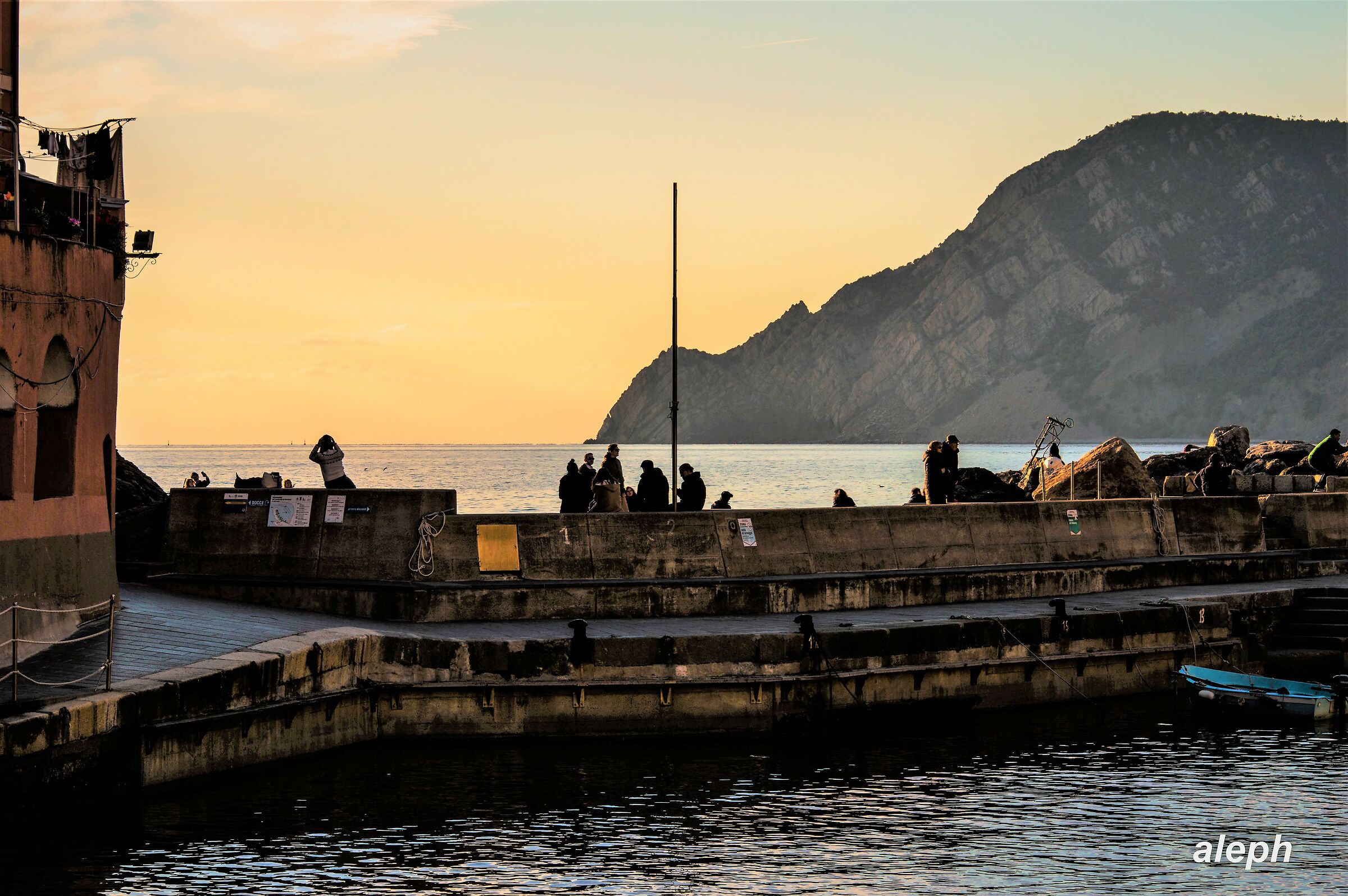 Vernazza, Sunset