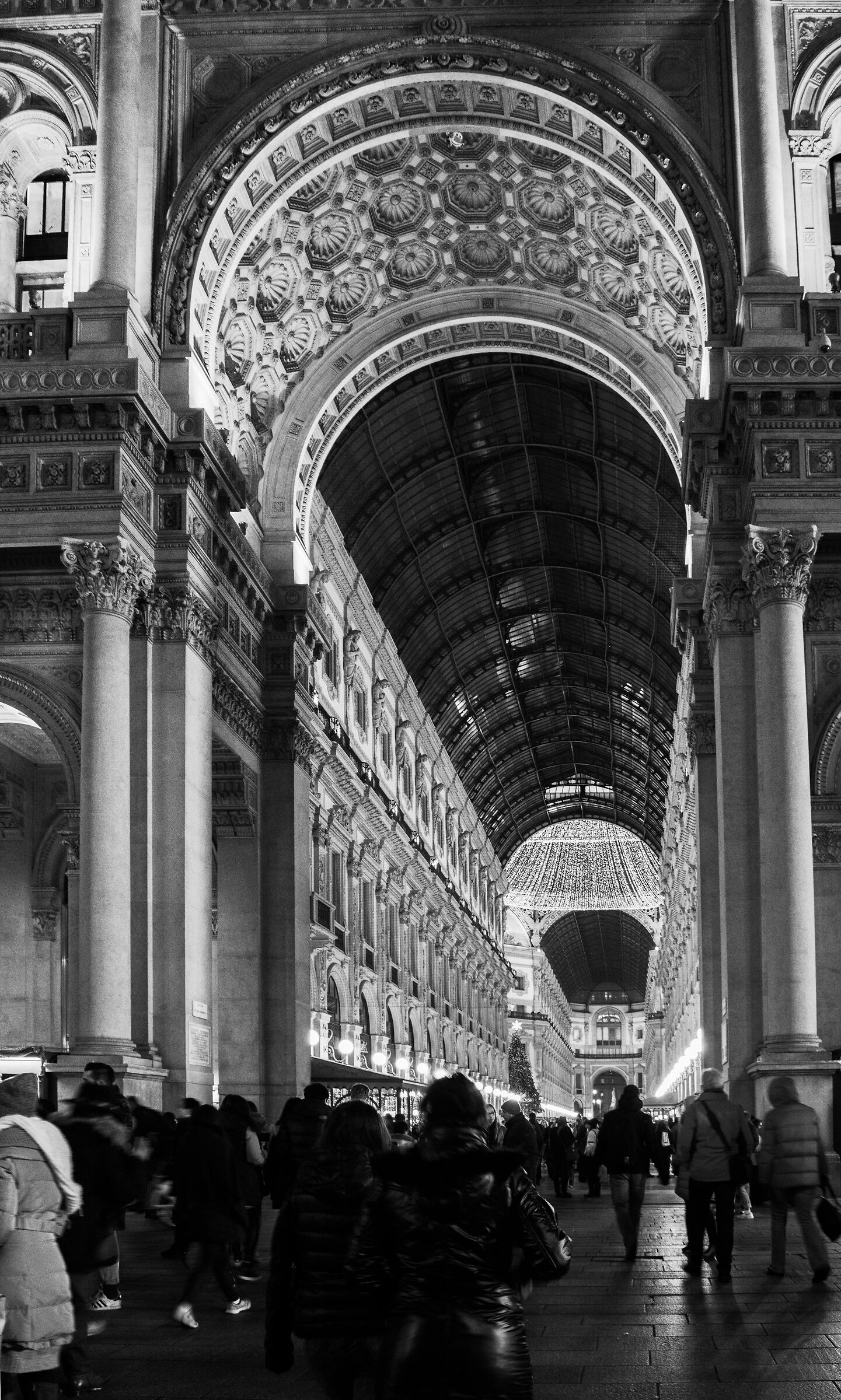 Milano -Luci nella galleria