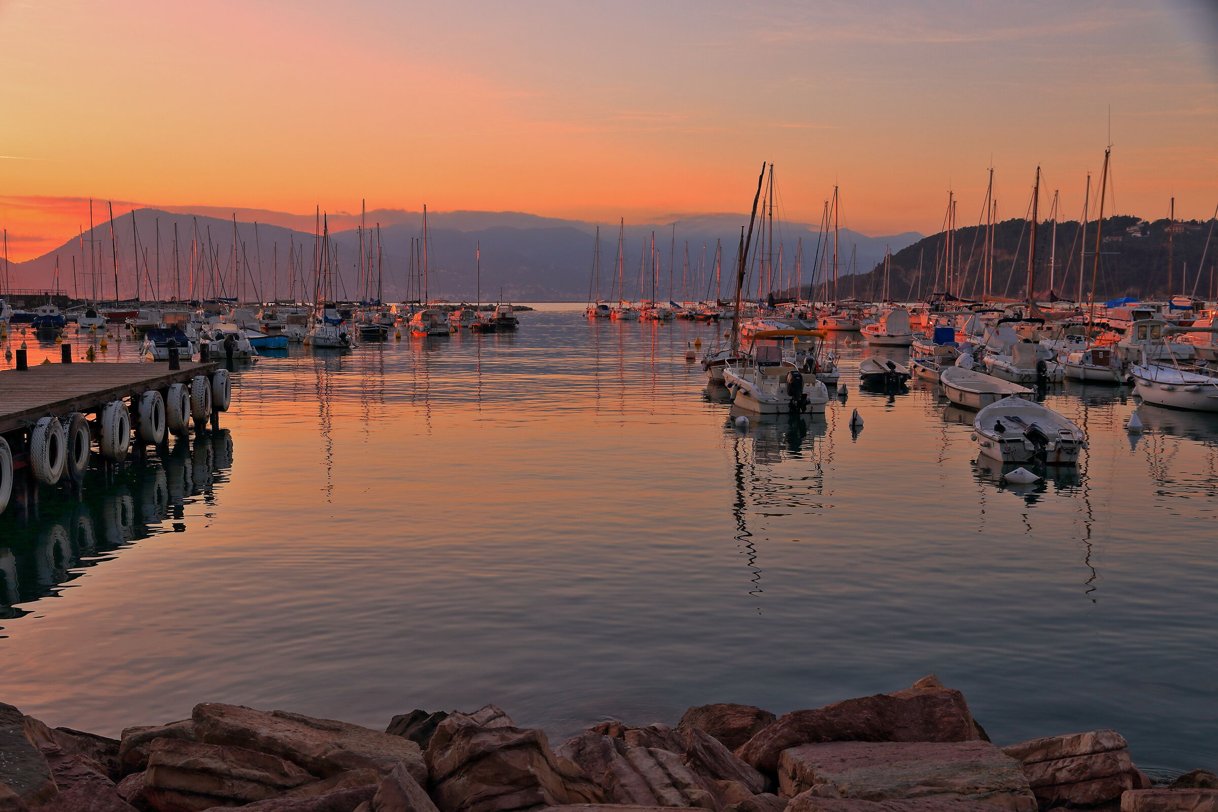 Tramonto a Lerici