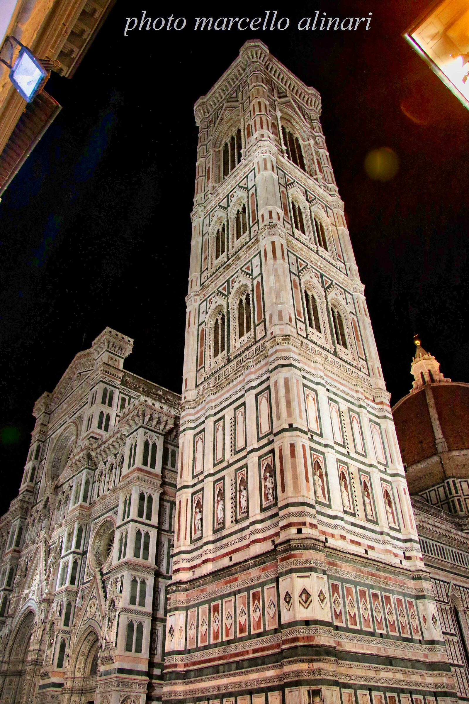 Firenze - Campanile di Giotto e Cattedrale.