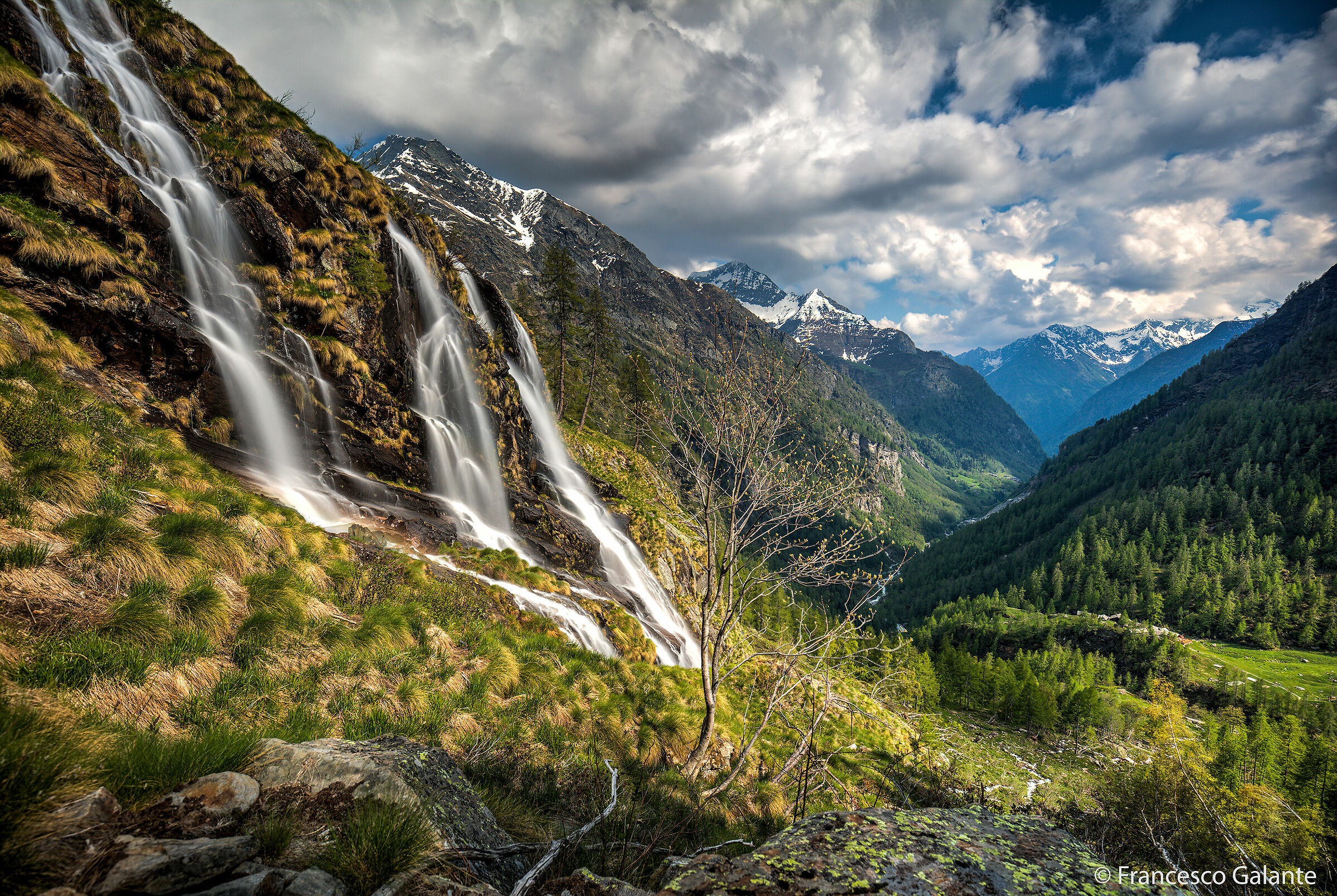 Le Cascate Sopra il Rifugio Pastore di Alagna Valsesia