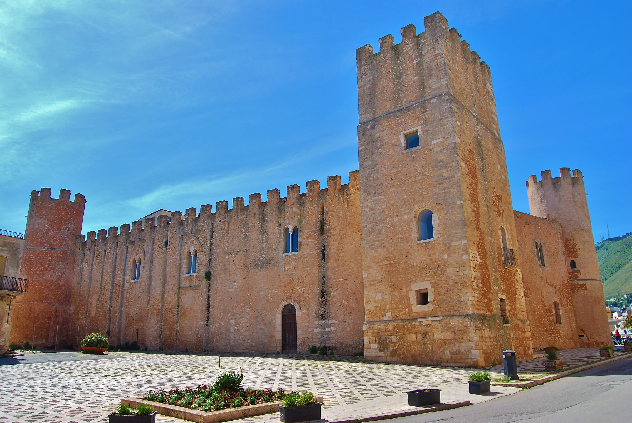 Castle of Alcamo. 2019
