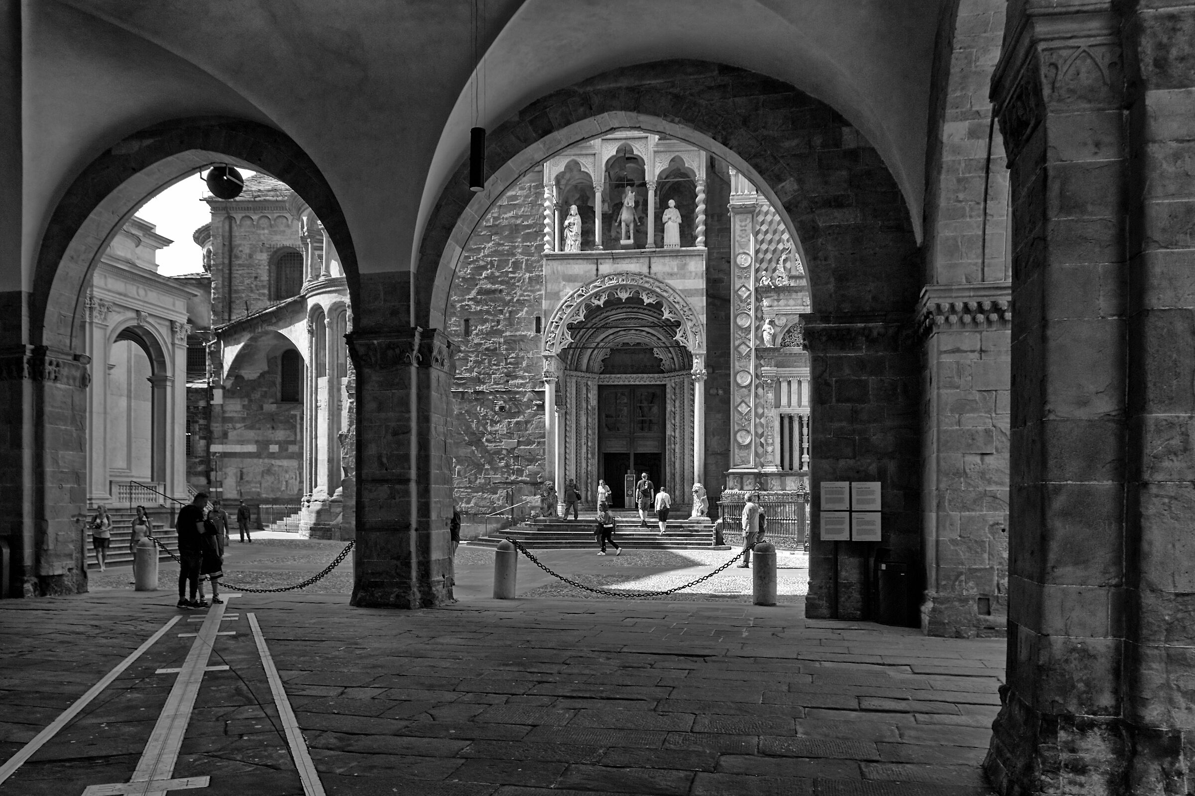 In the heart of Bergamo