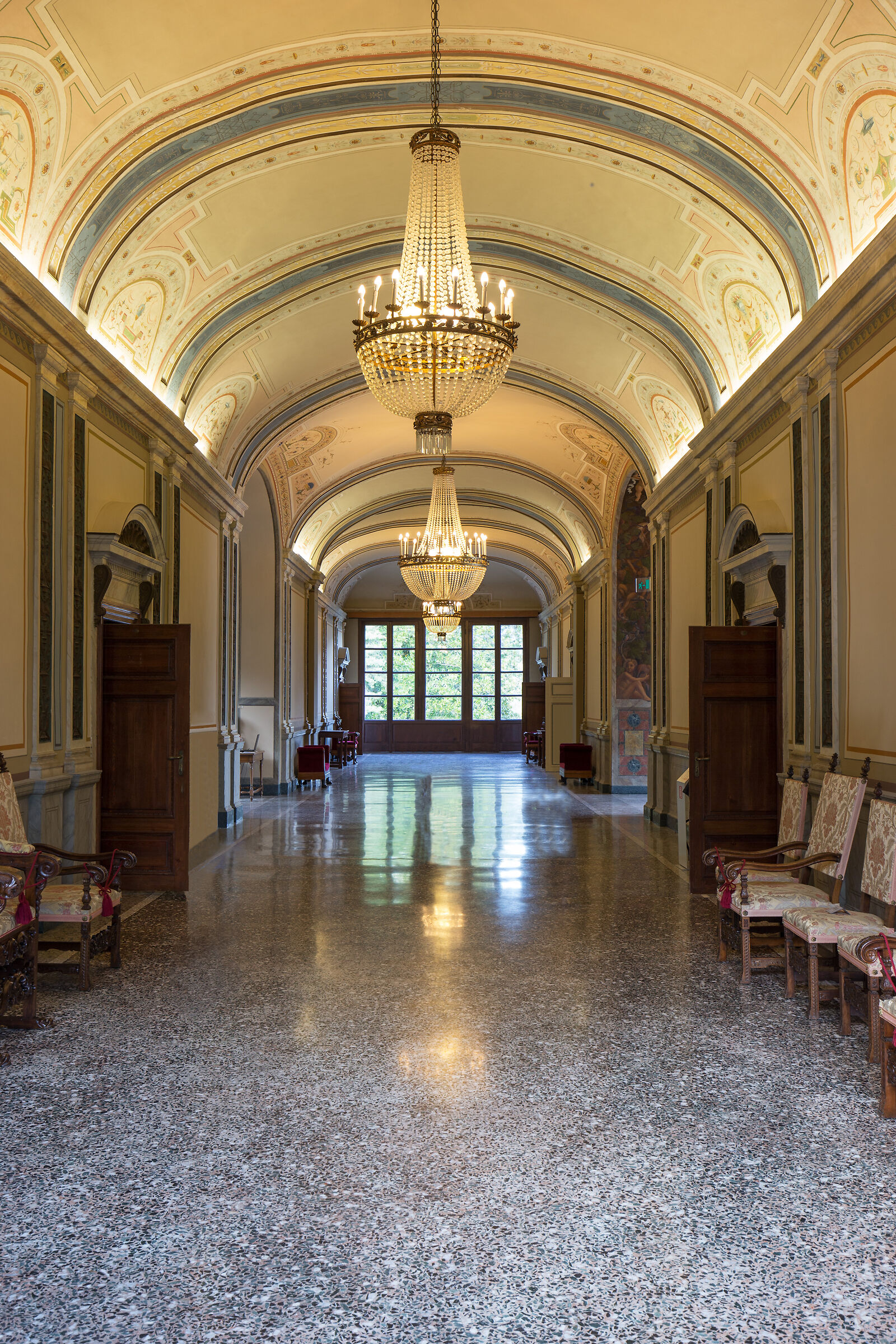 Interior of Villa Carlotta