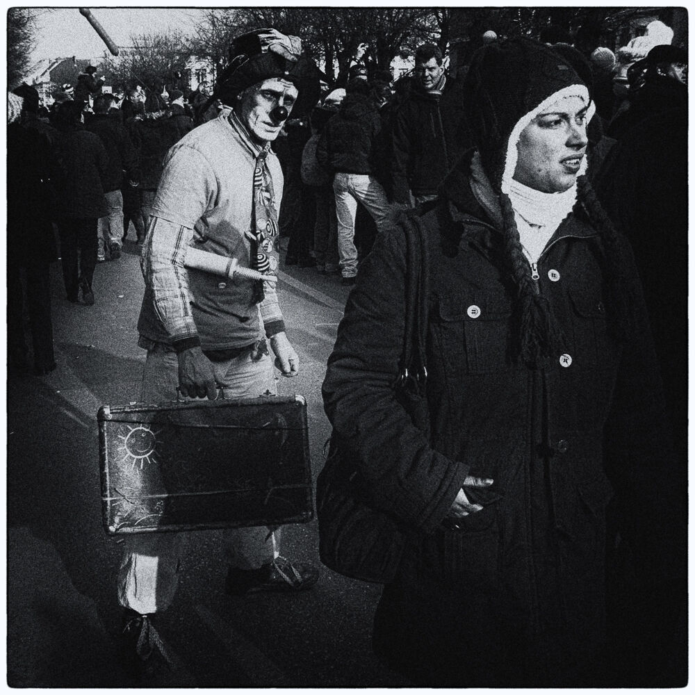 The clown (Mohács, Hungary)