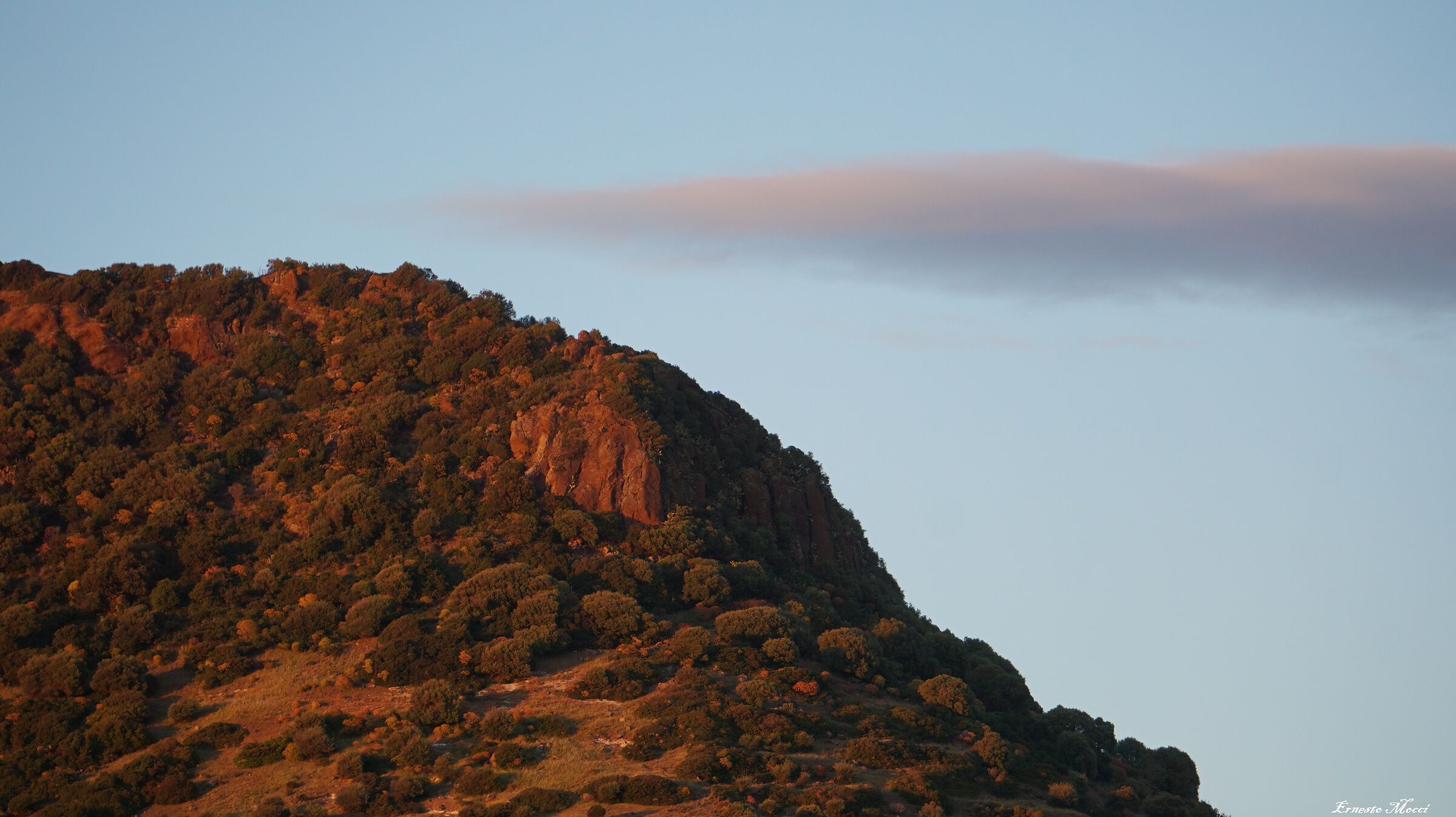 Northeast of my house, at sunset