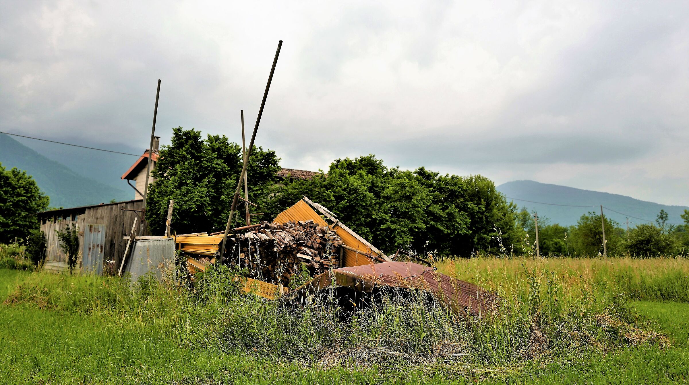 Ancora giù dopo la tempesta del 29 ottobre 2018