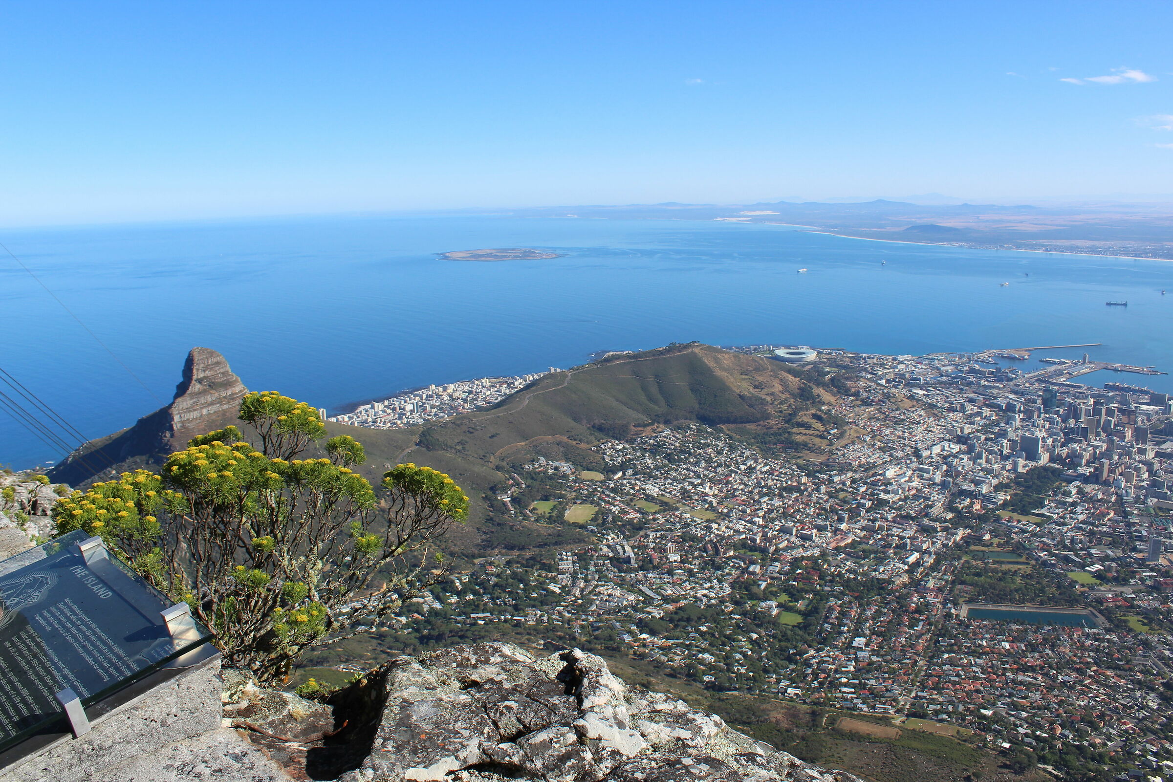 Cape Town from Table Mountain