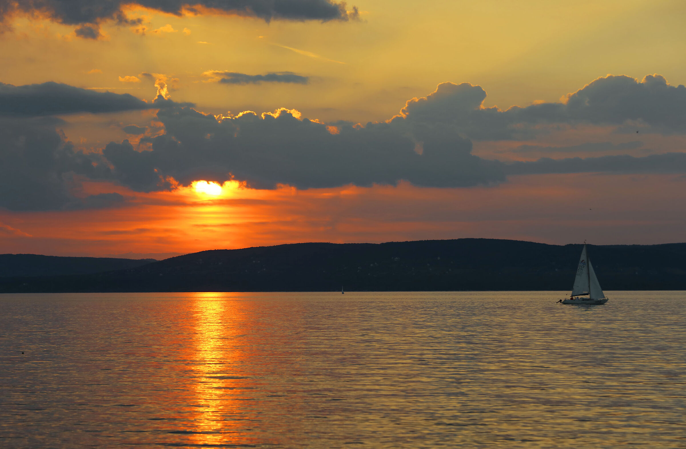 Tramonto del Balaton