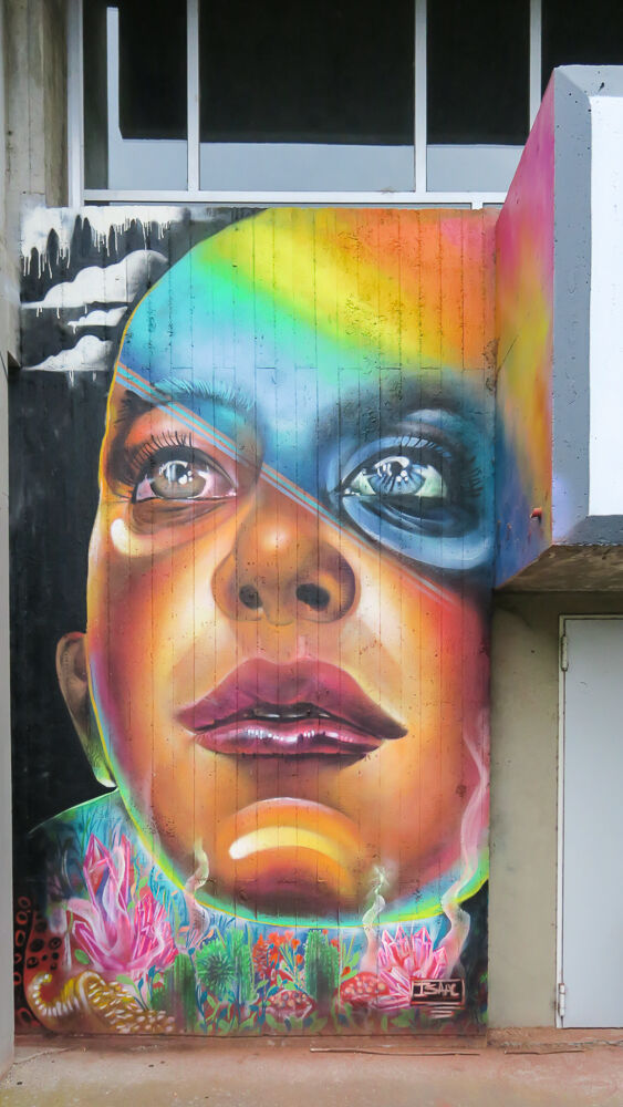 The Rainbow in the eyes