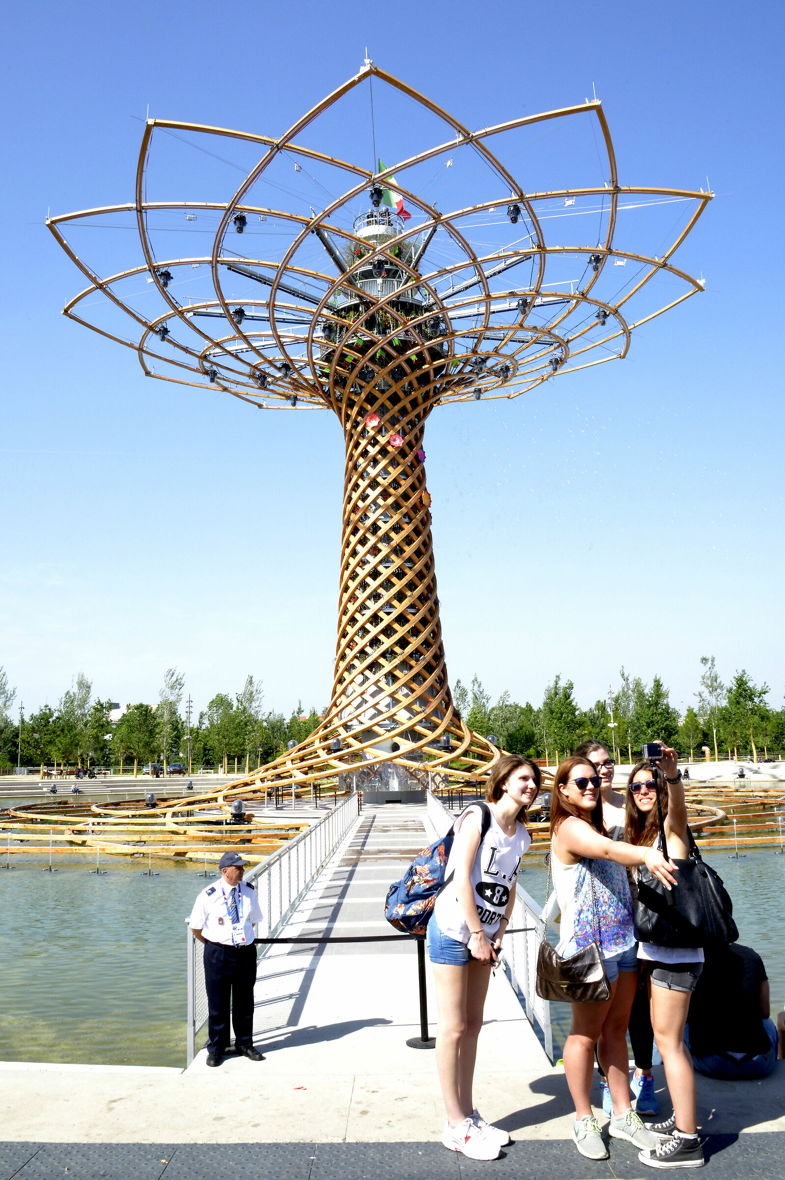 A selfie with the Tree of life