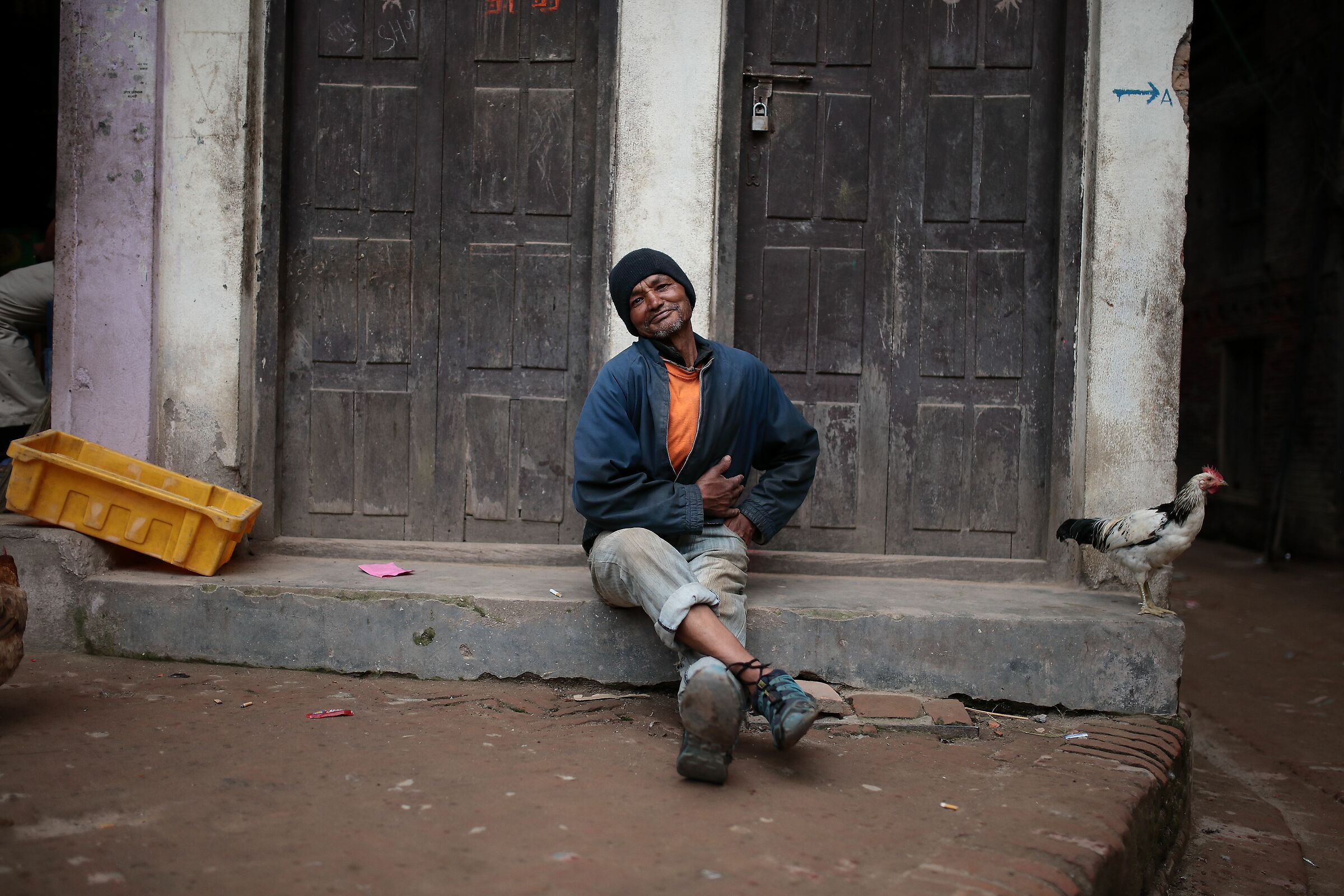 tra i vicoli di Bhaktapur