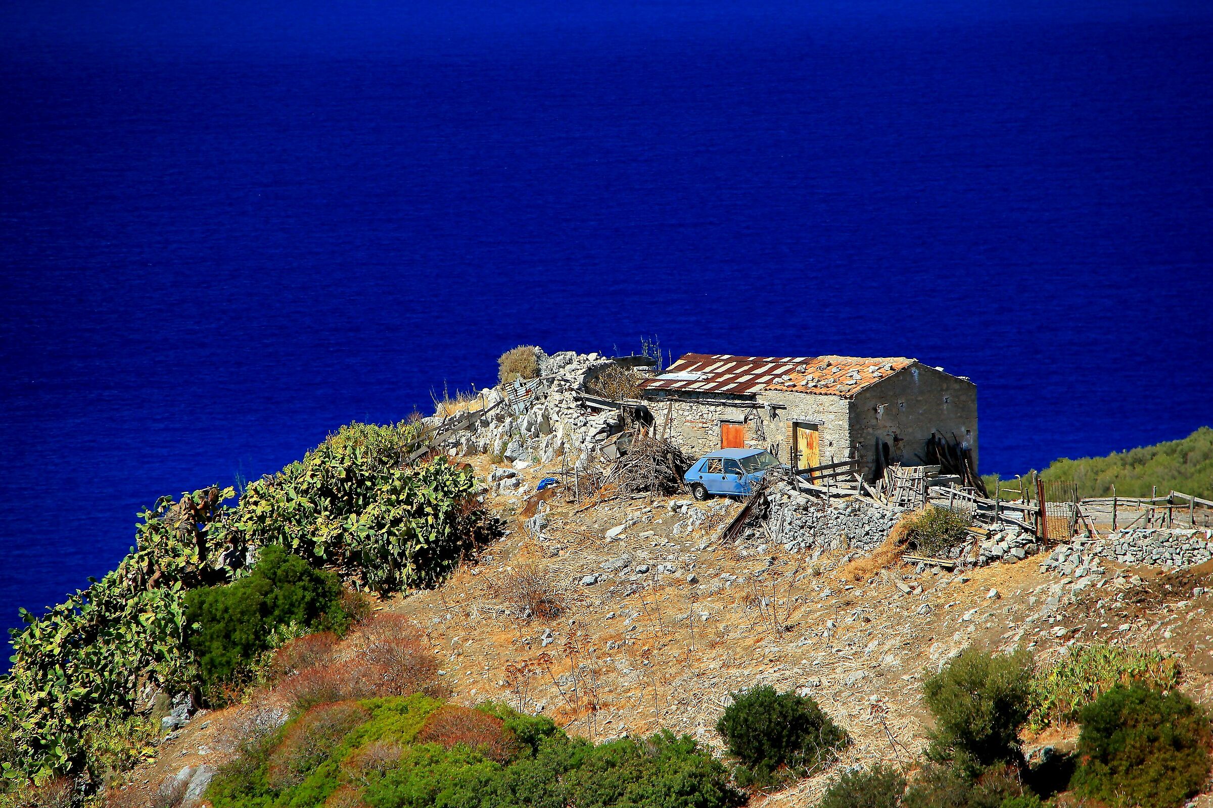 Rudere... vista mare