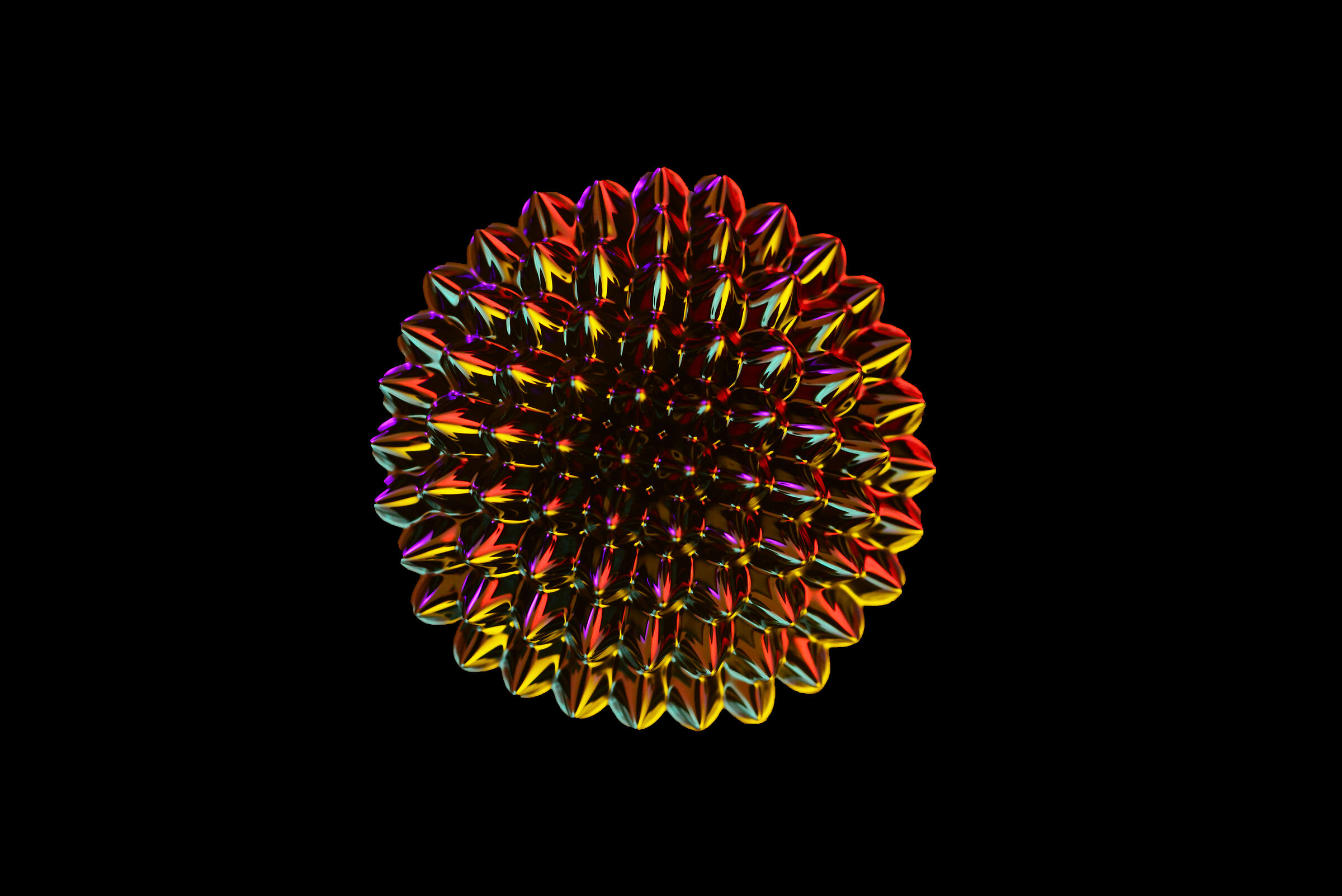 cuspidi di ferro fluido magnetizzato