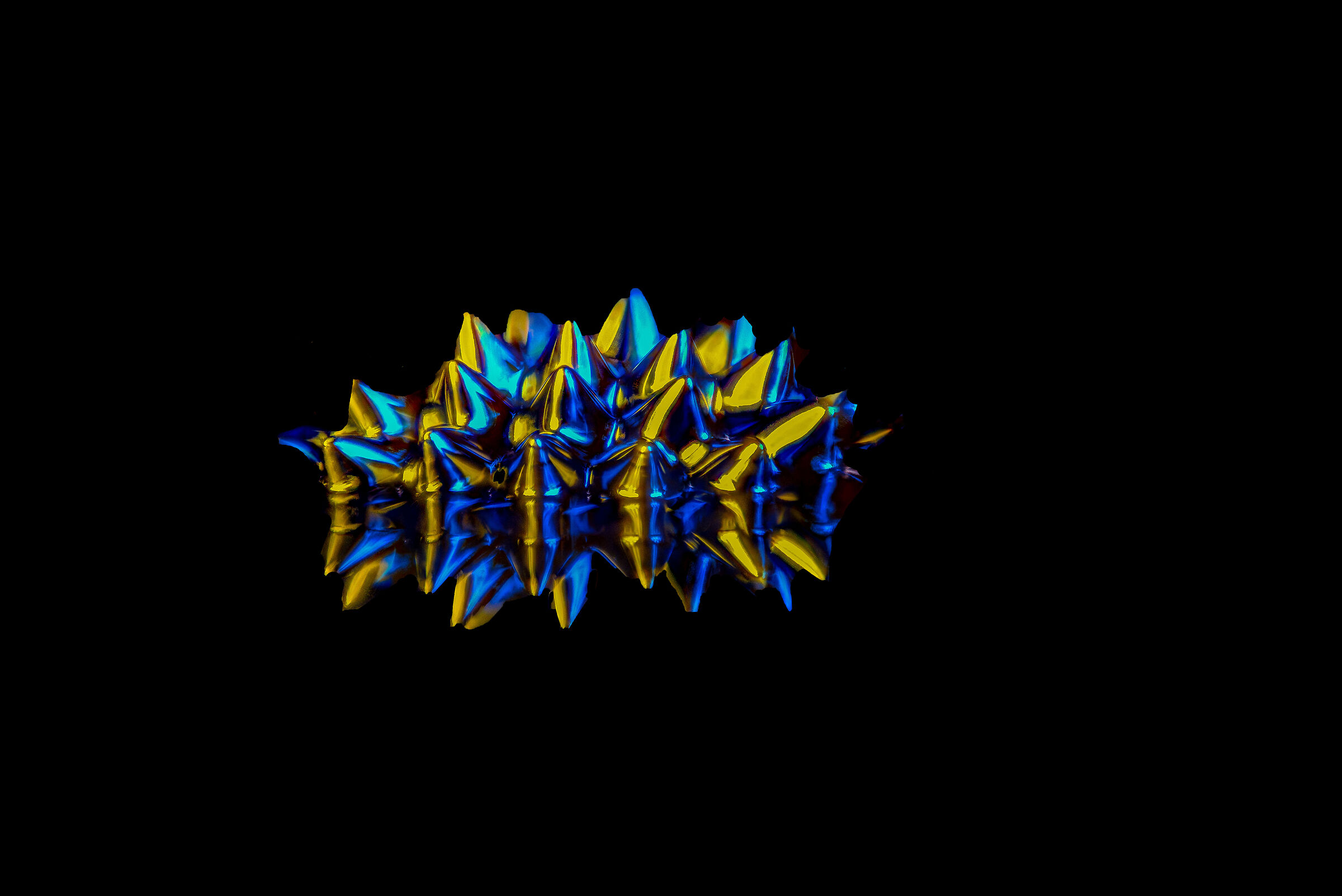 cuspidi di ferro fluido magnetizzato