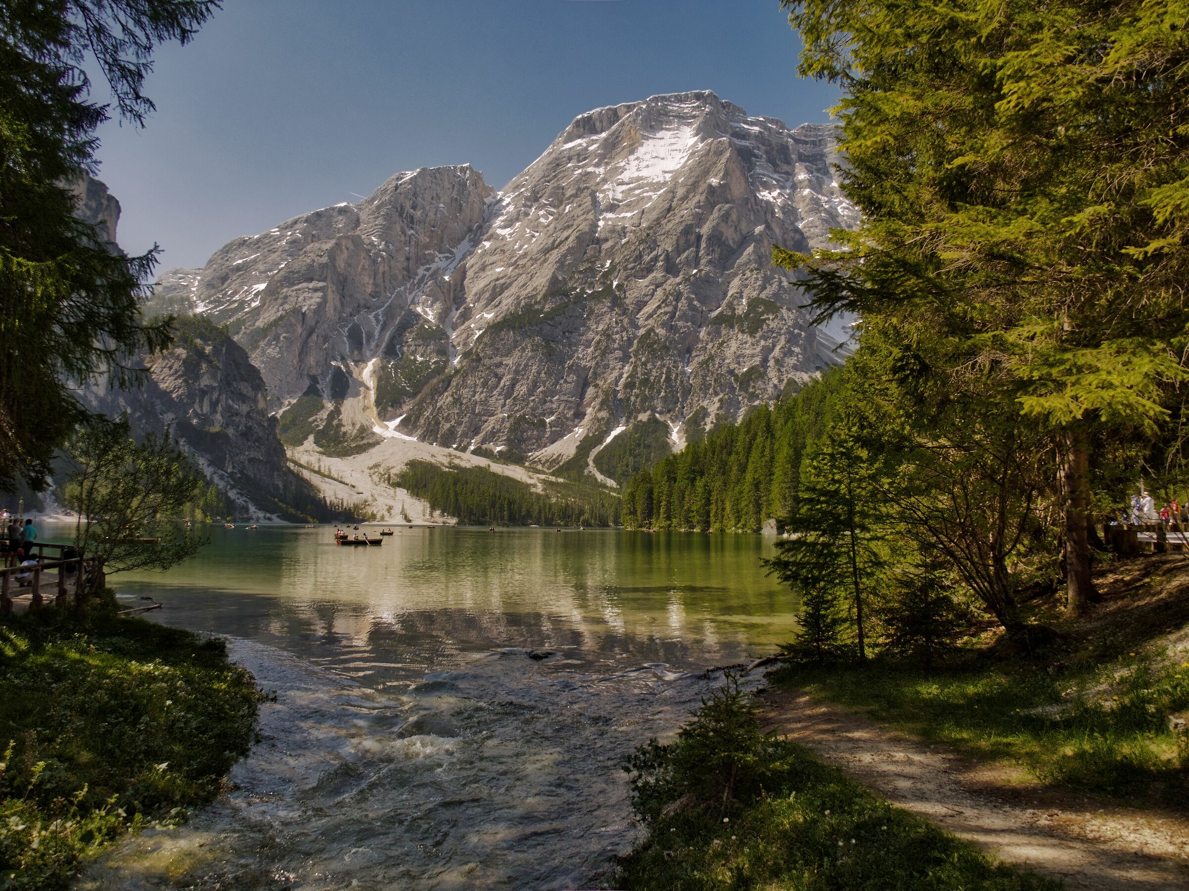 Lake Braies Inprimavera
