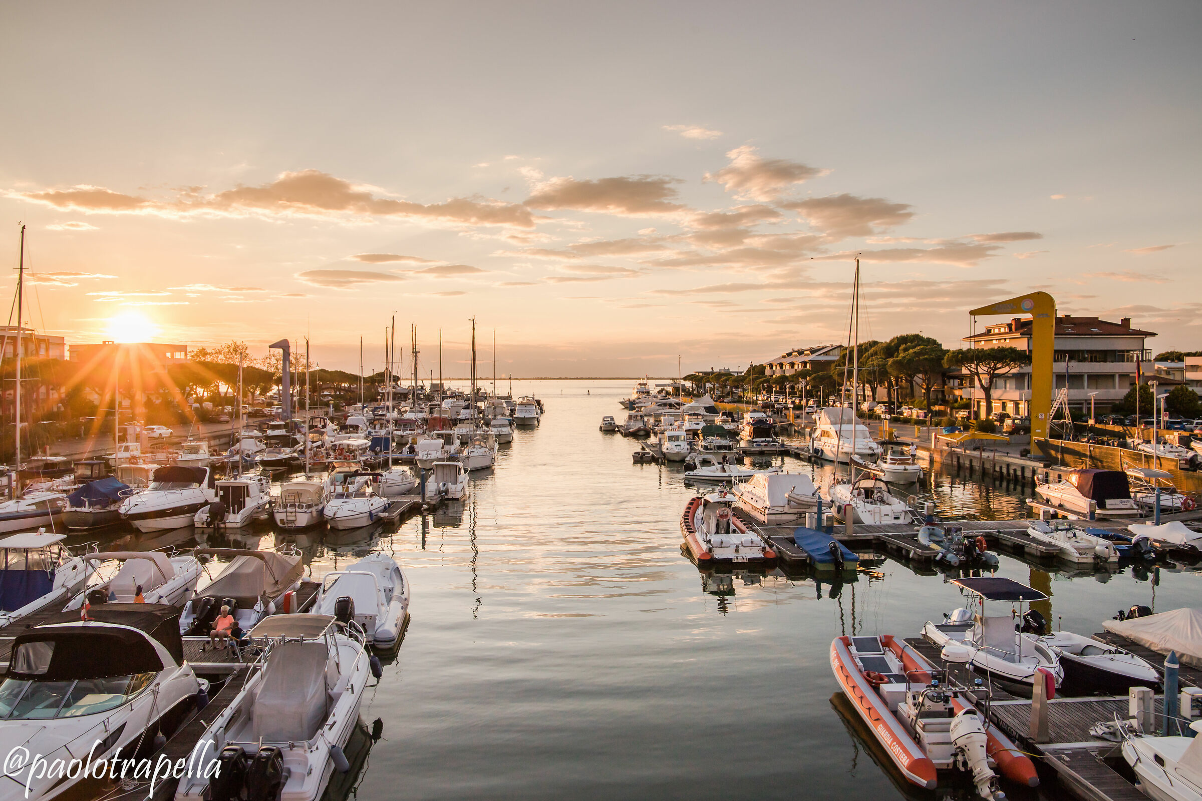 vecchia darsena di Lignano Sabbiadoro !