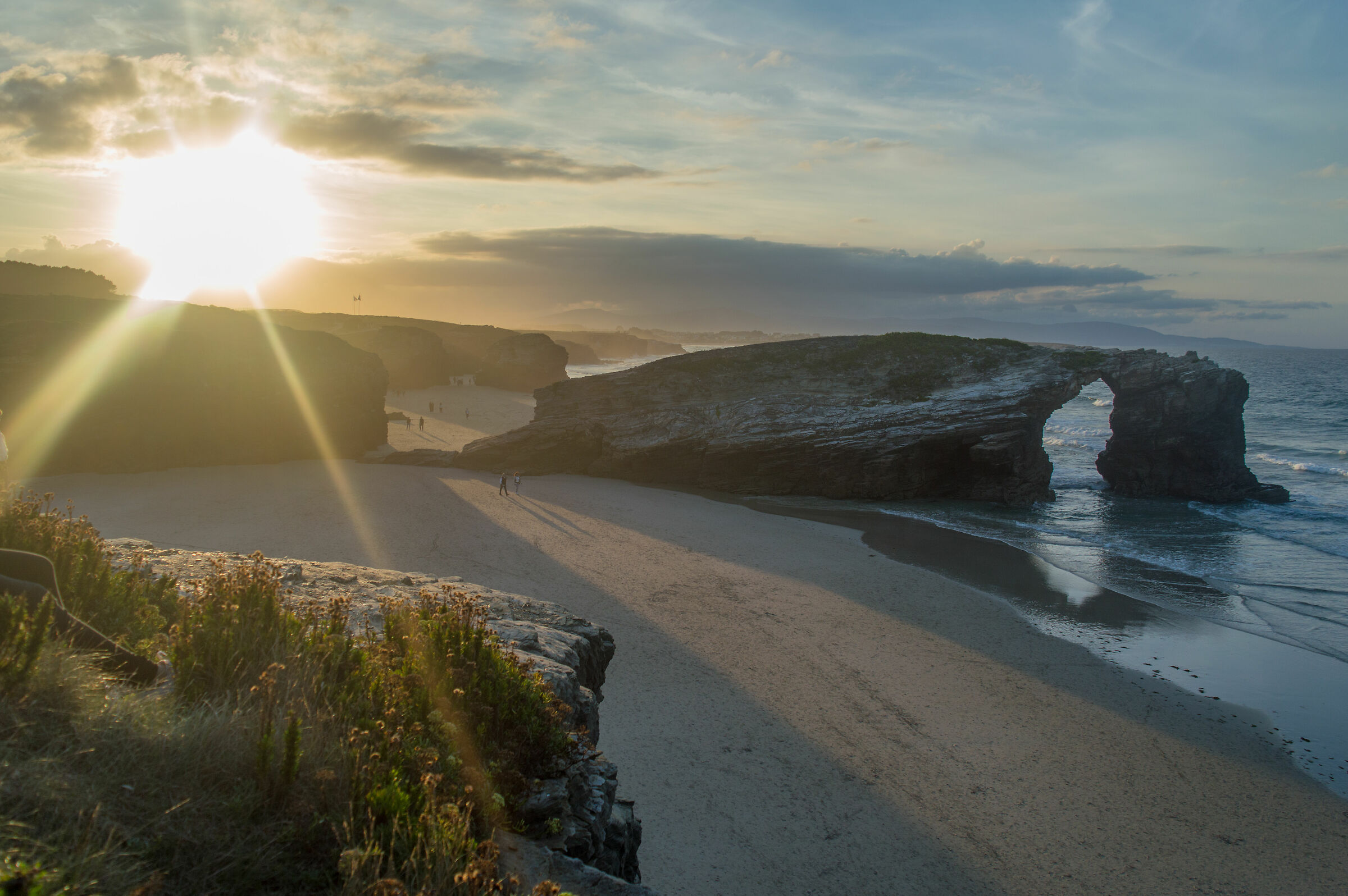 La praya das catedrais