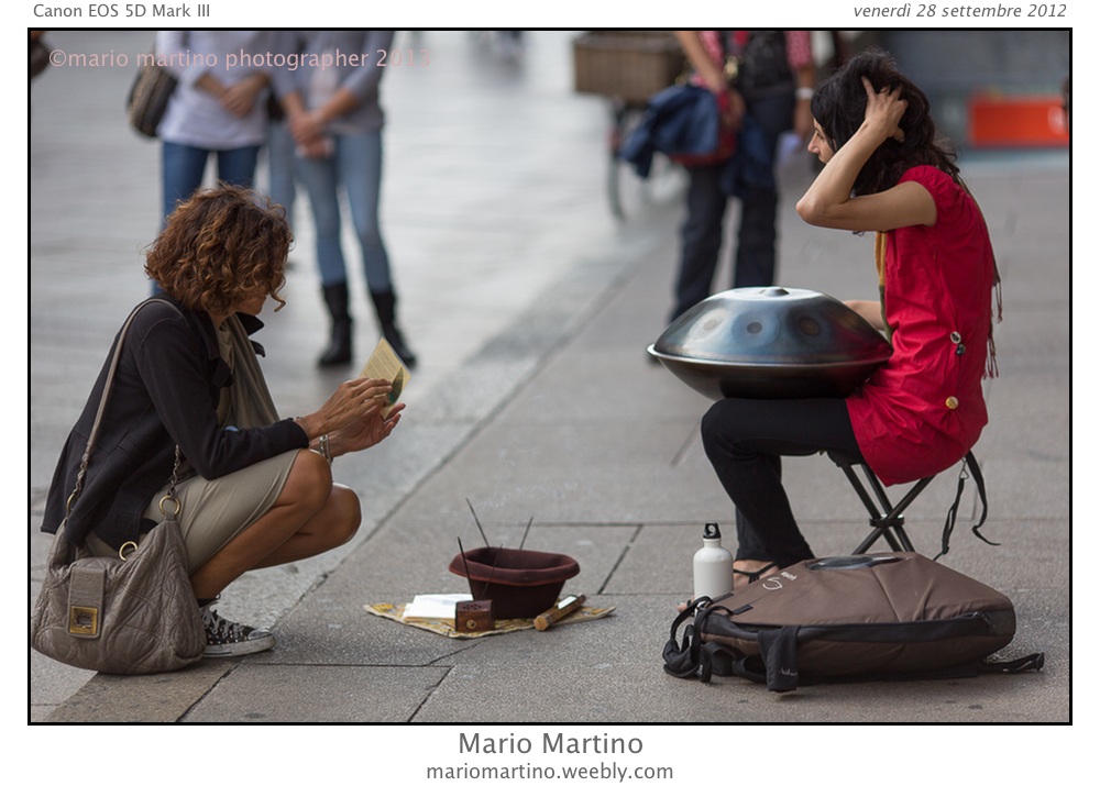 musicista di strada