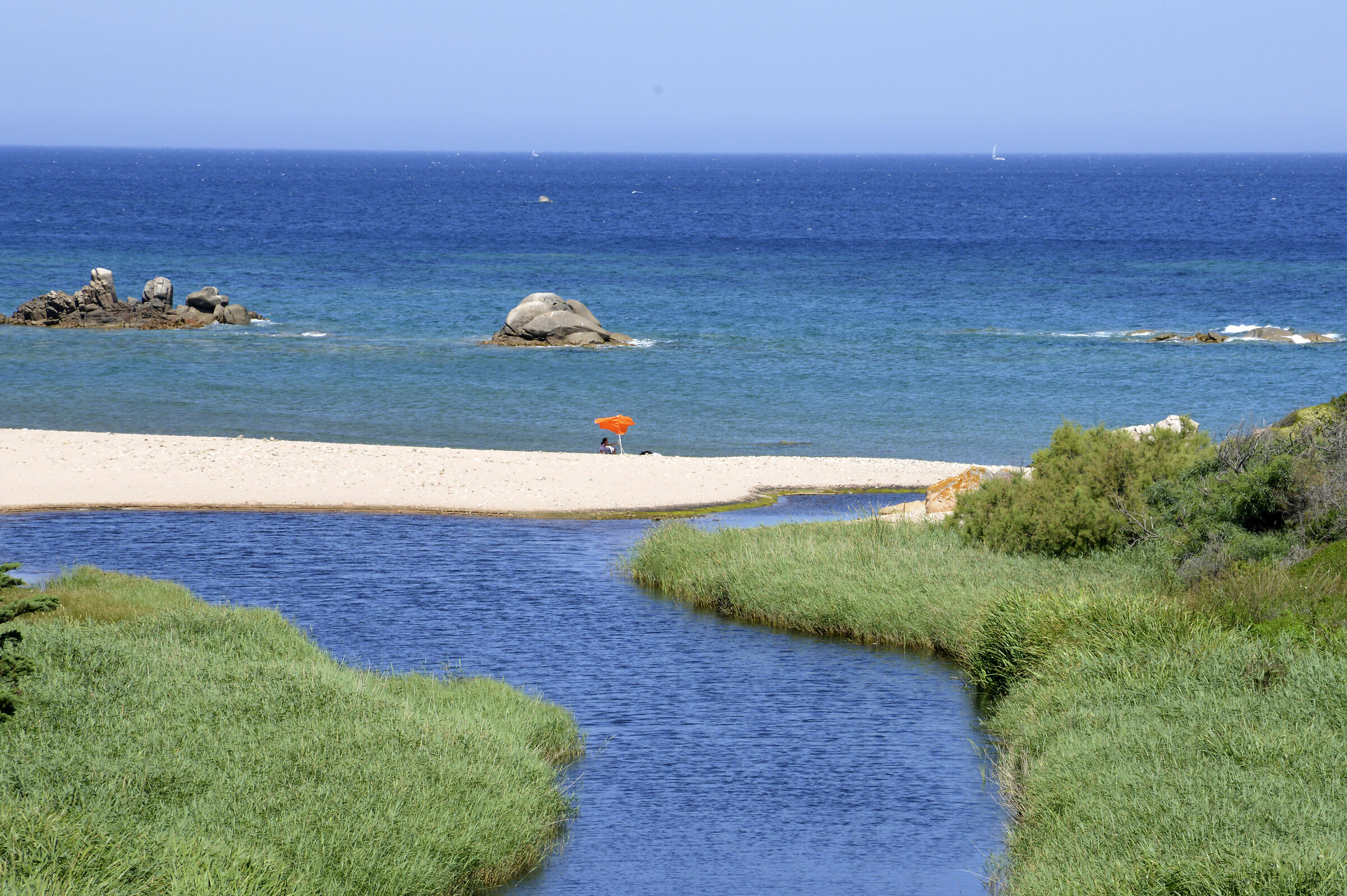 Fresh water and salt water