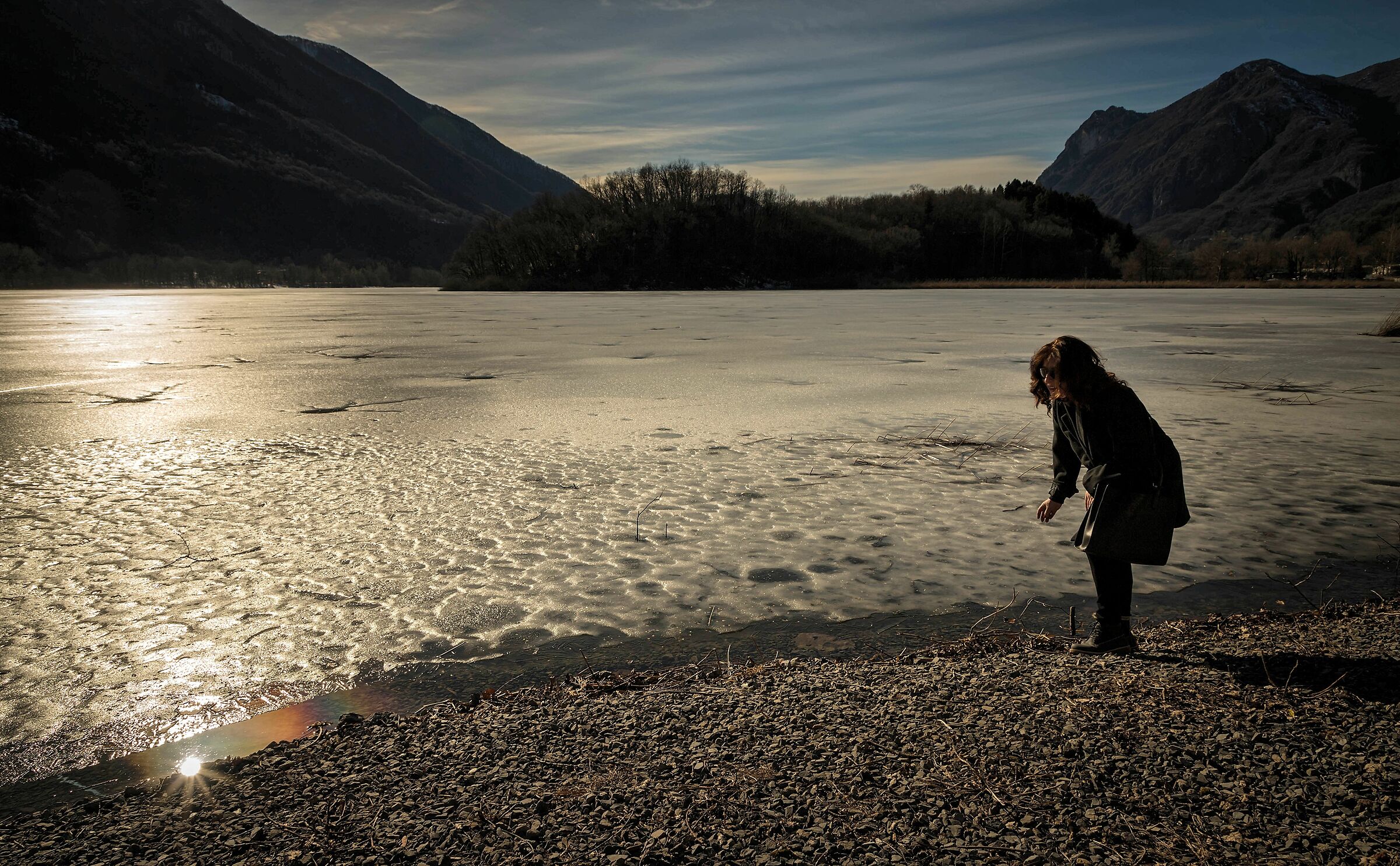 Lago del Piano d'Inverno