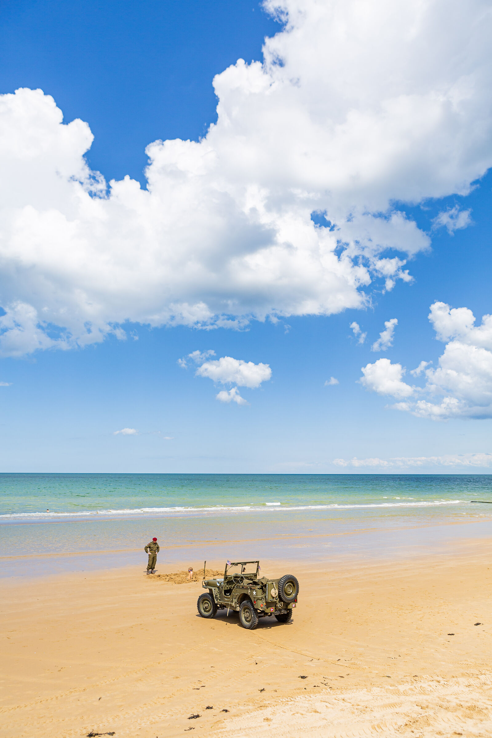 Omaha beach, Normandia