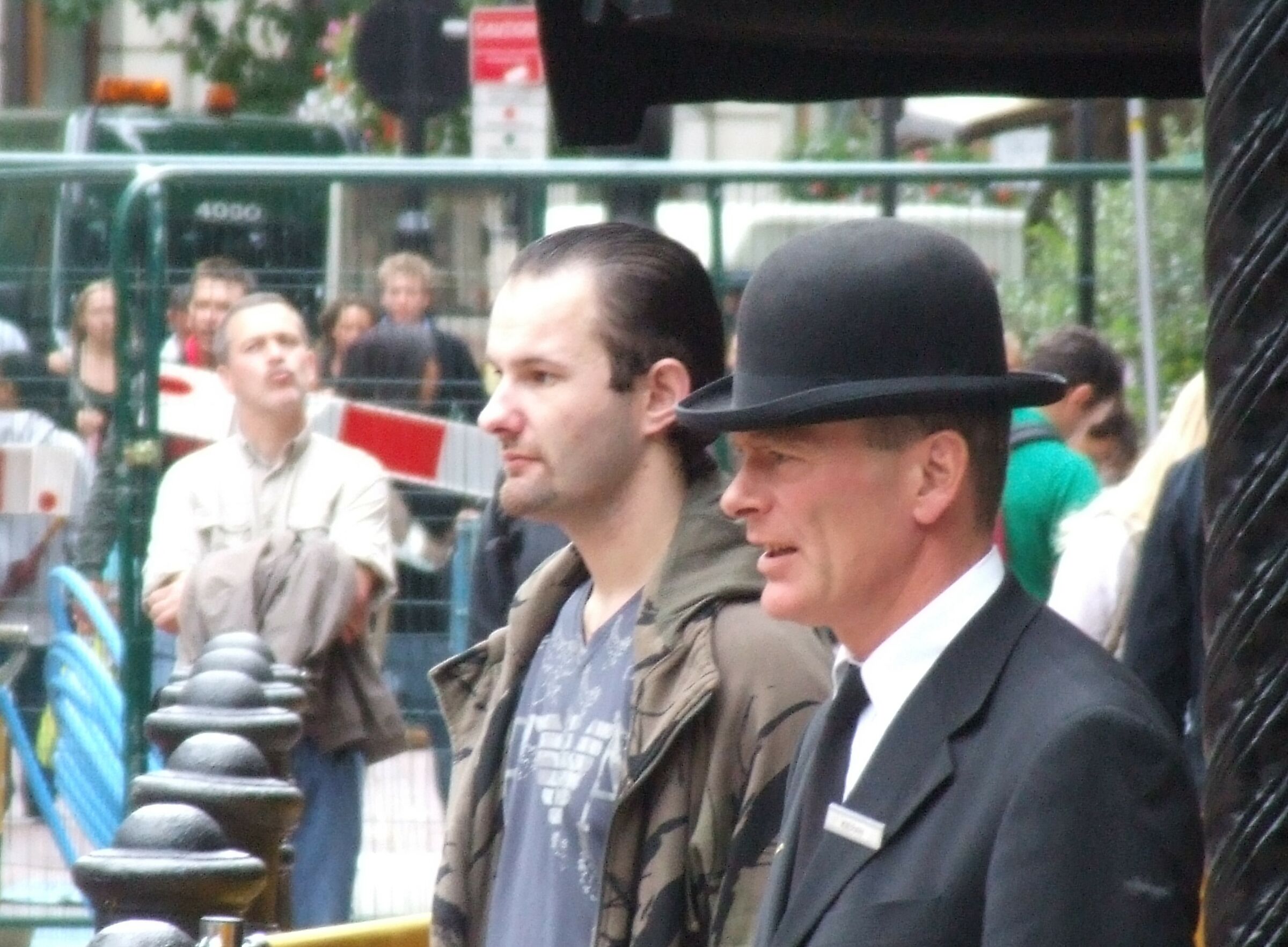 First from the barber then from the Tailor