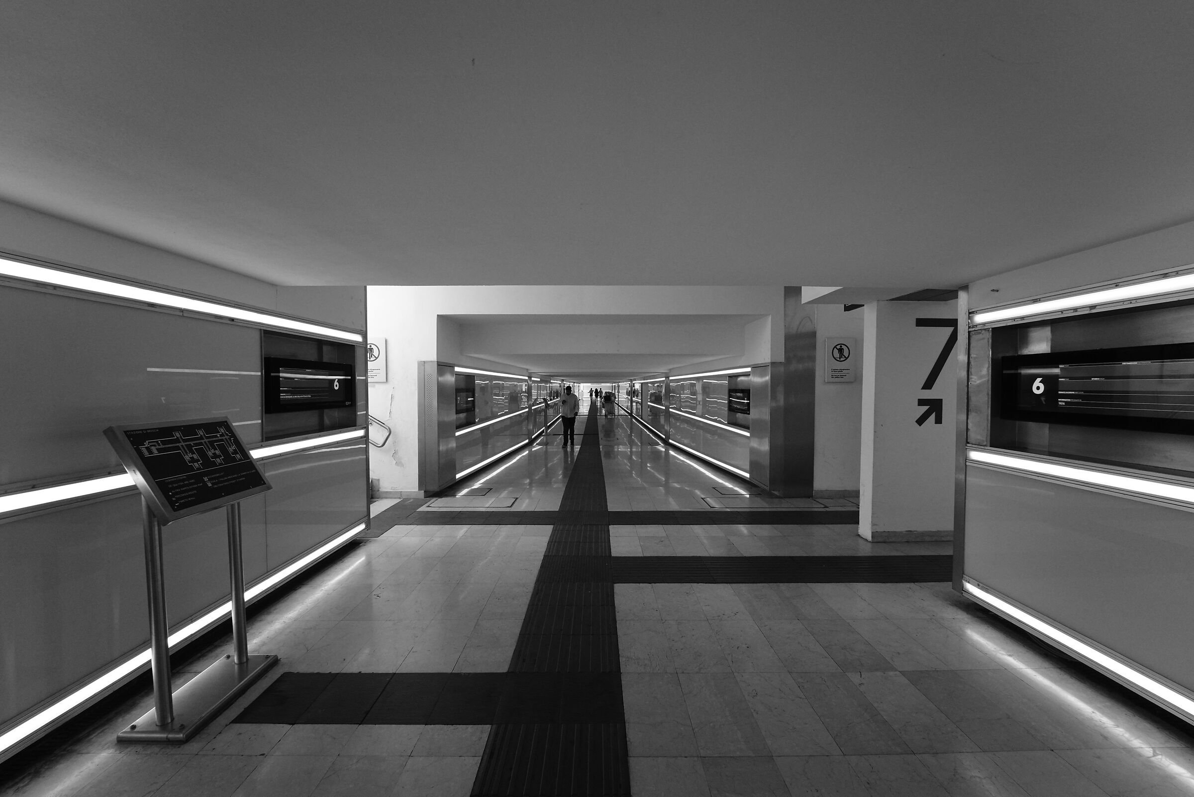 Pedestrian Railway underpass