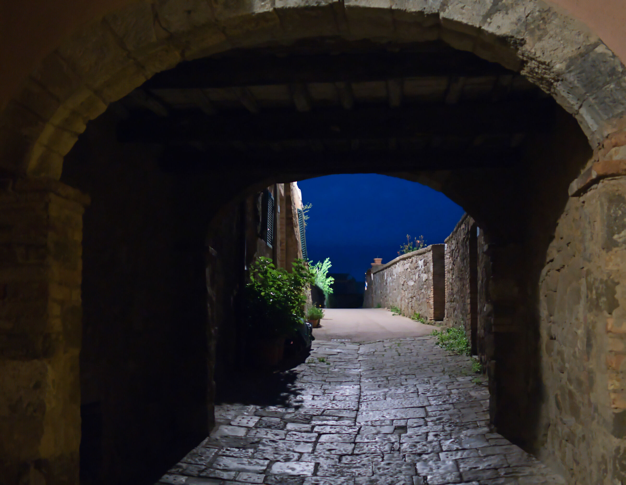 Montalcino at the Blue Hour