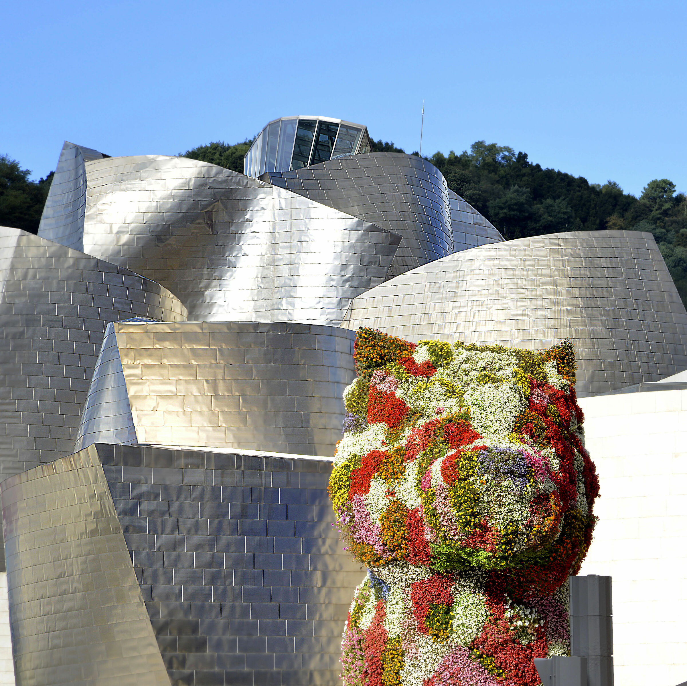 Bilbao flowed sculpture