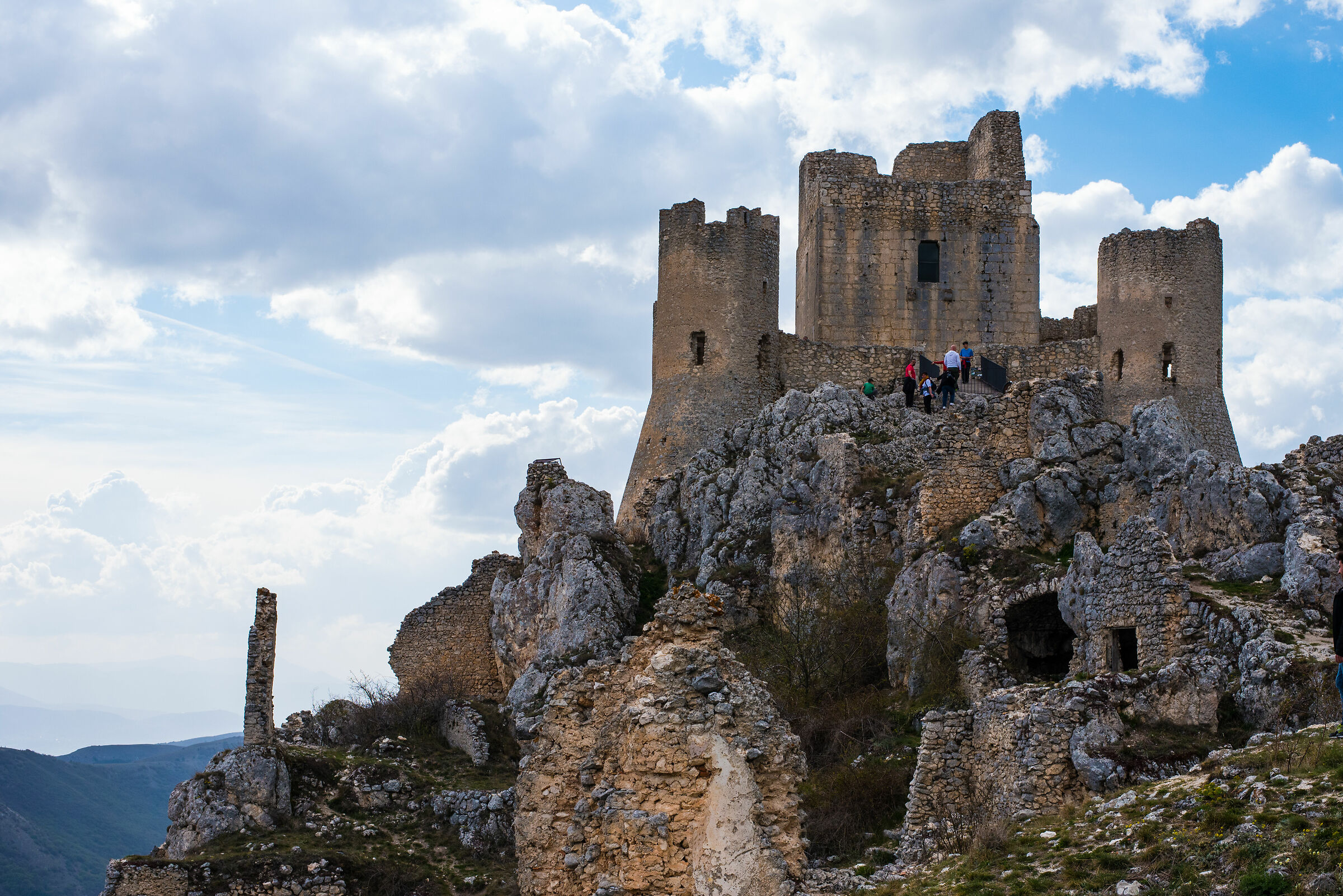 There remain only the walls