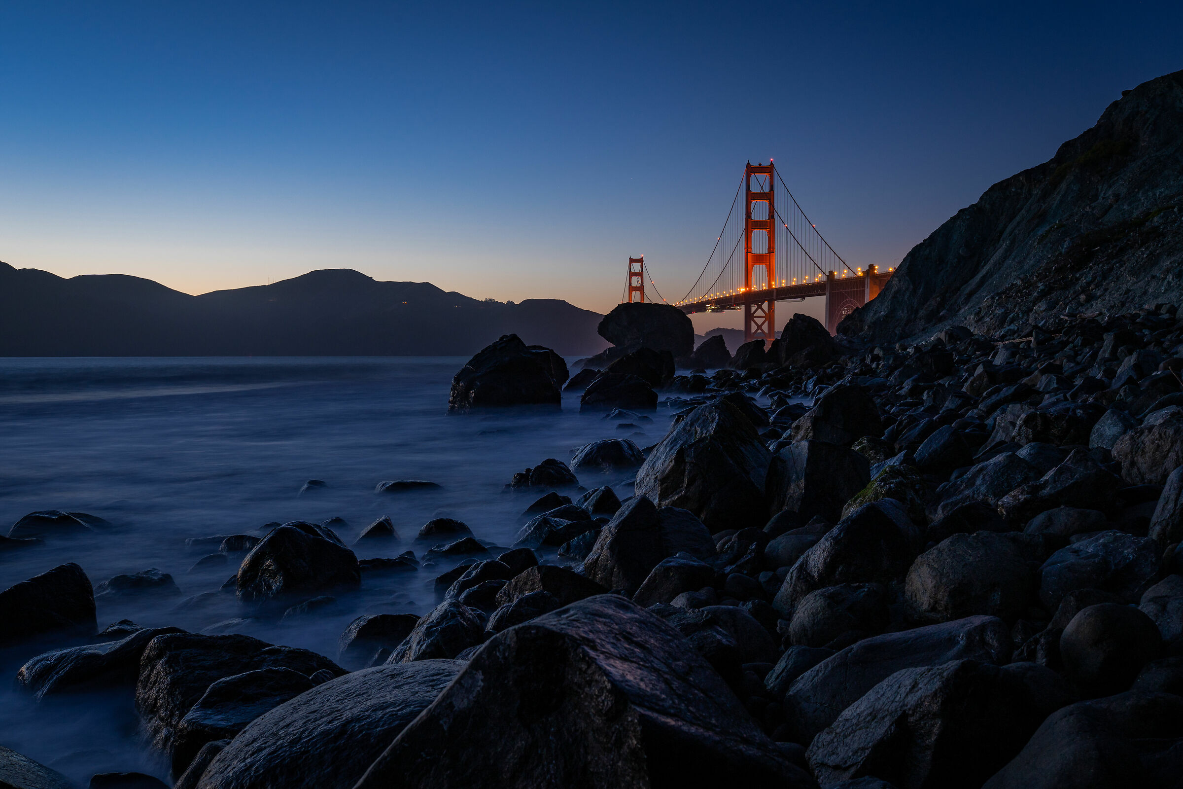 Blue Hour on Golden Gate