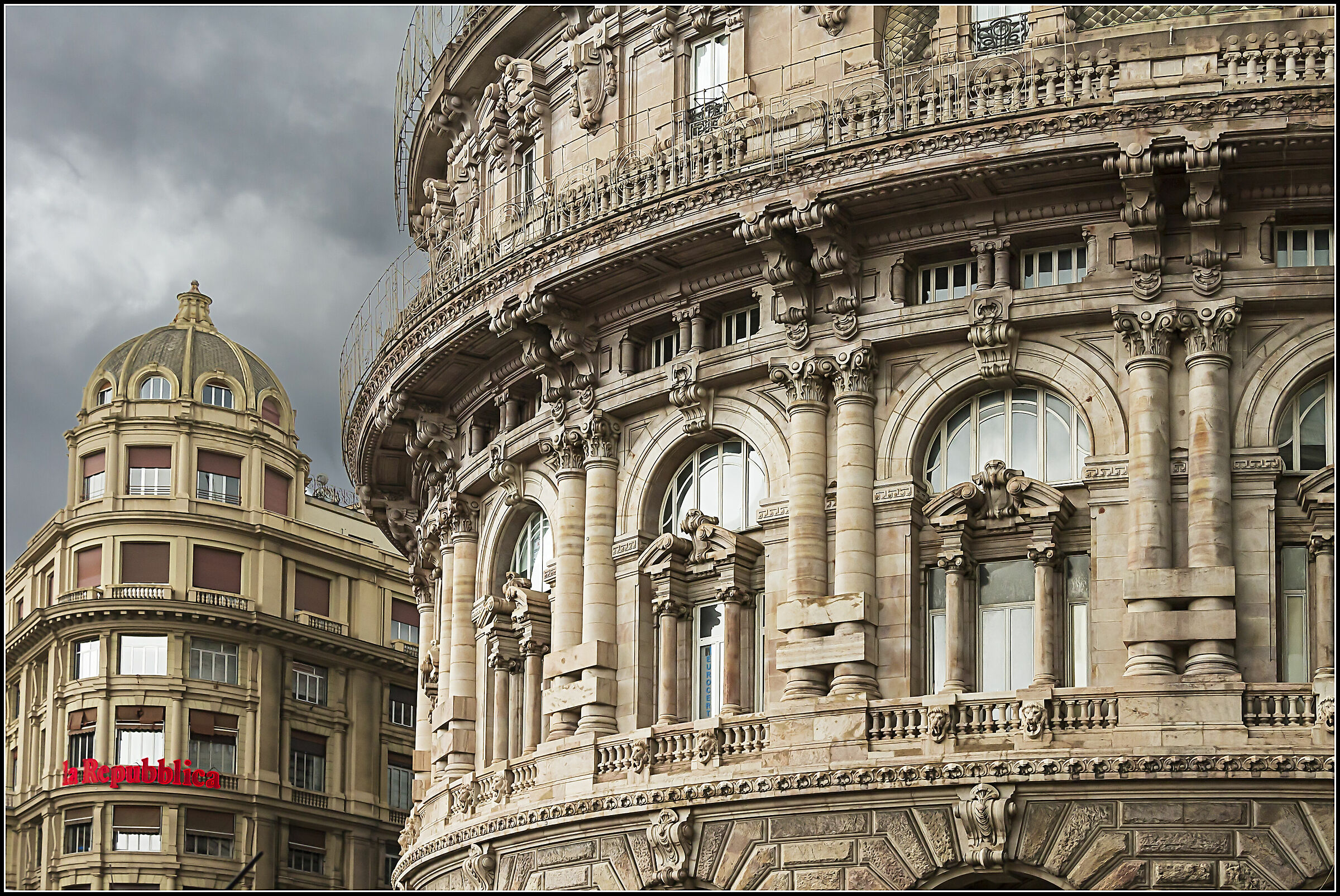 Genoa near Ppalazzo Ducale