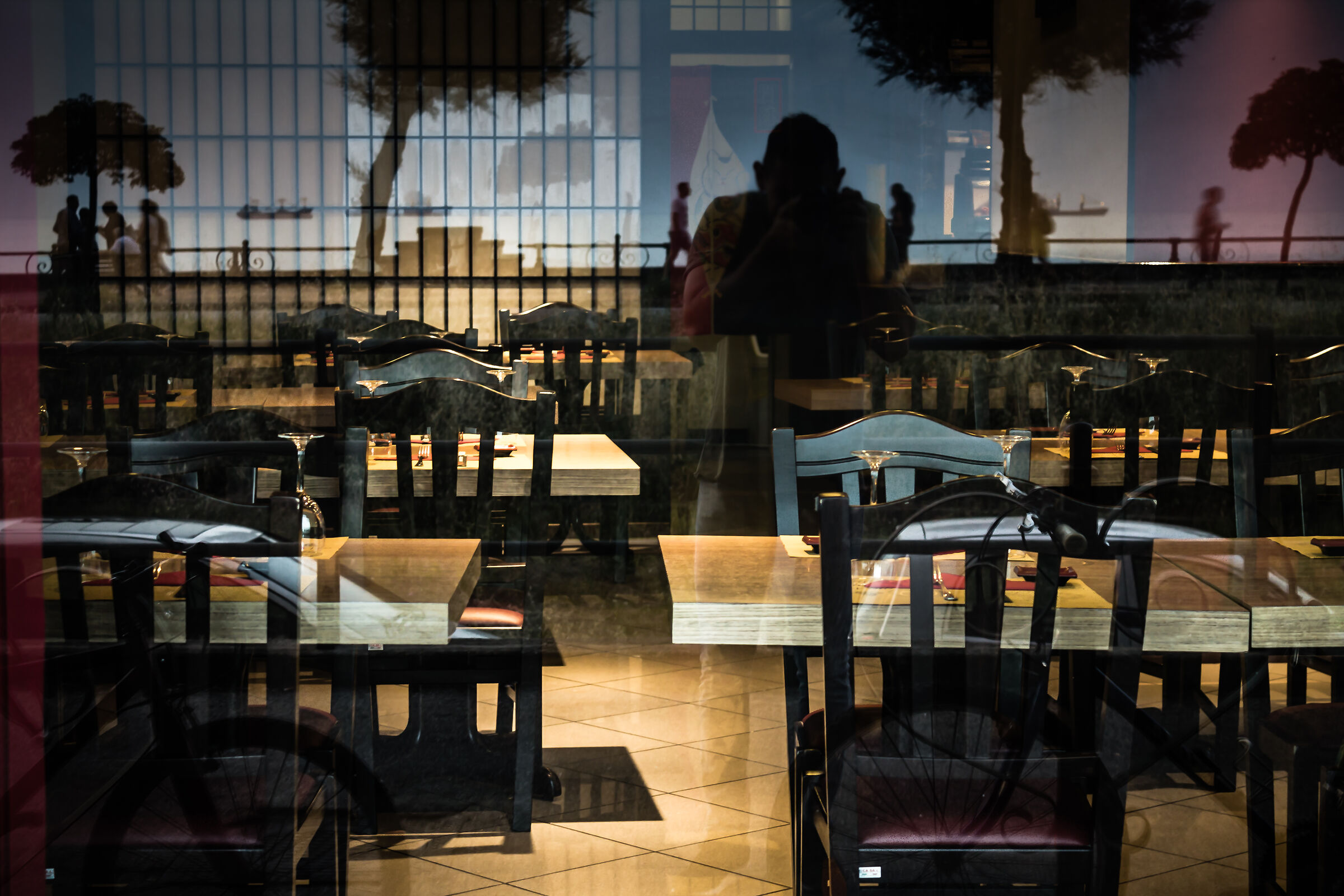 Riflessi all'imbrunire..