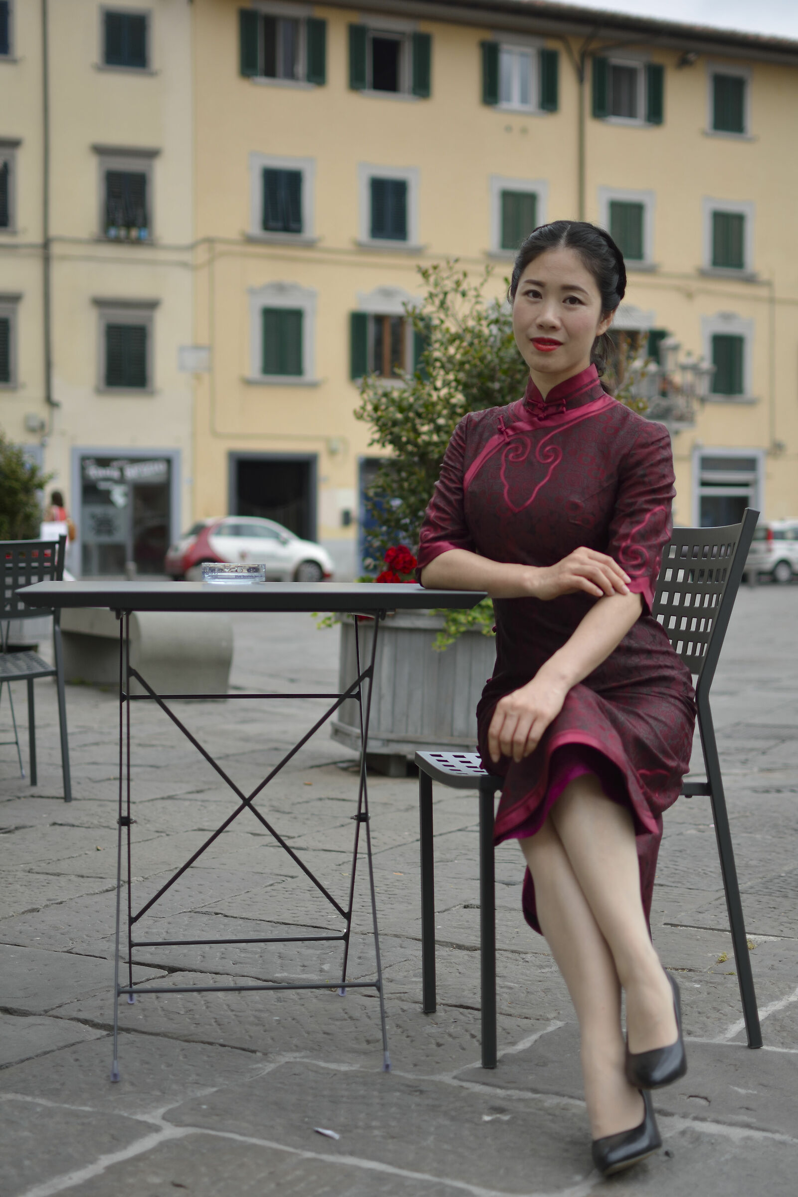 Bellezze tradizionali asiatiche