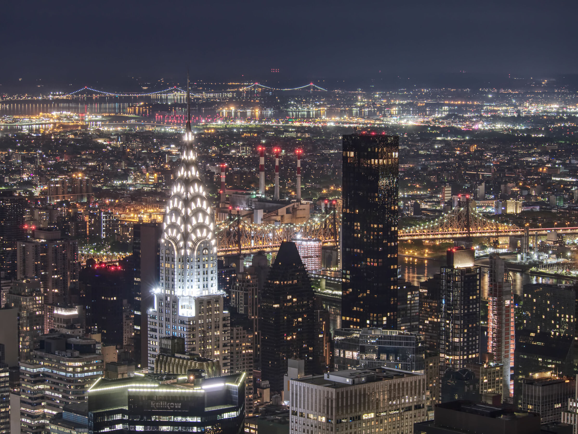 Chrysler Building dall'alto