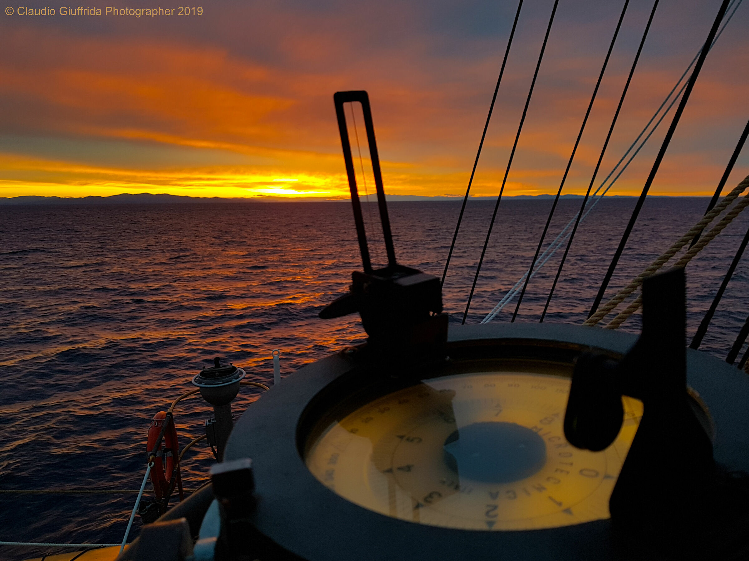 Navigating at dawn