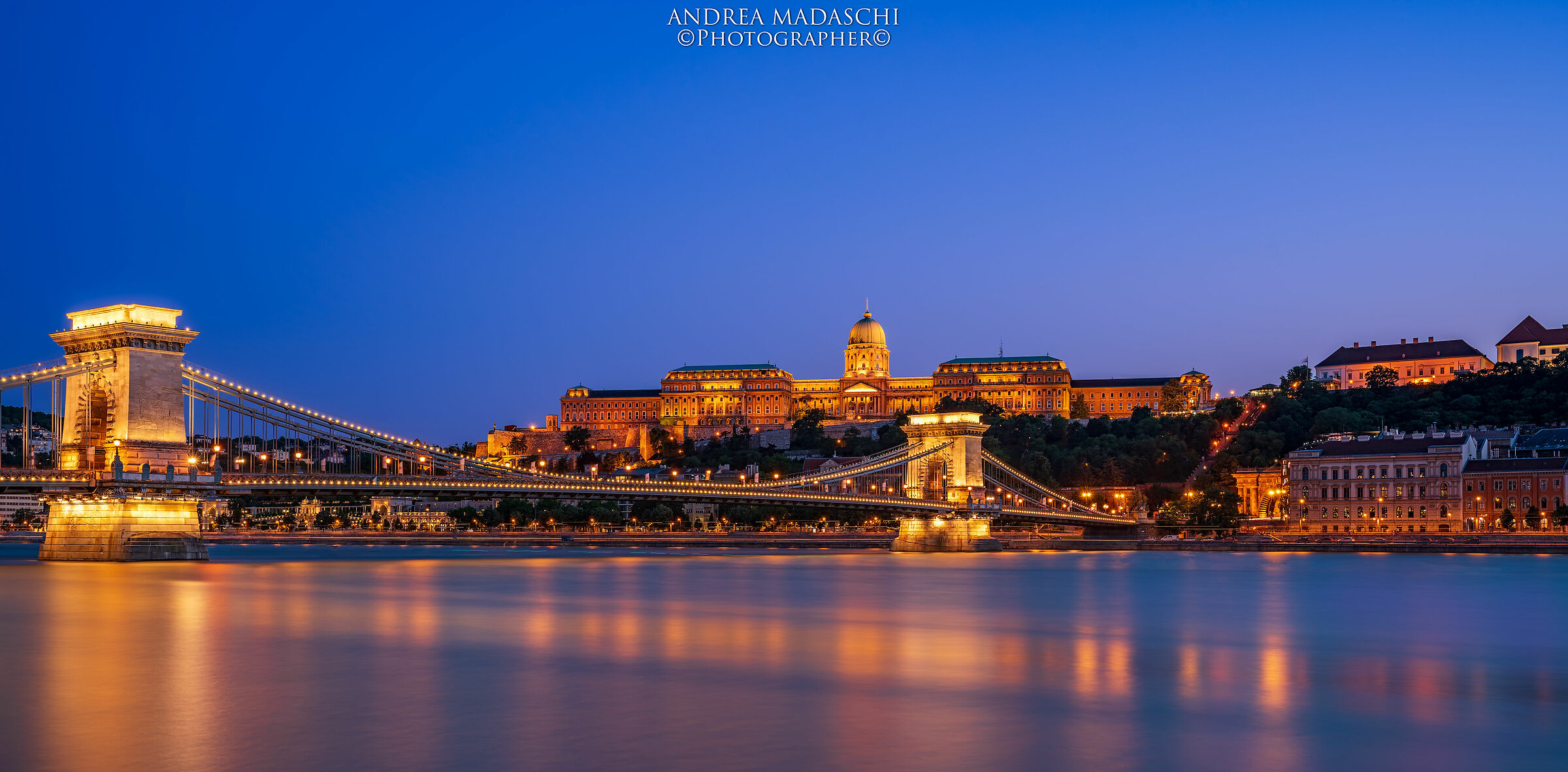 Budapest at sunset