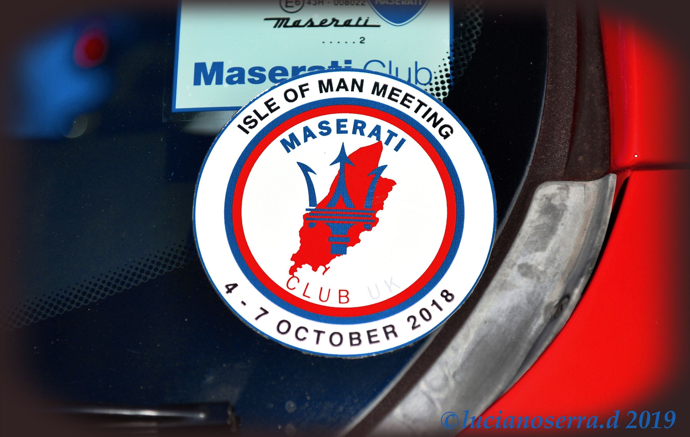 Sul parabrezza della  Maserati Coupé 4200 GT - 2002