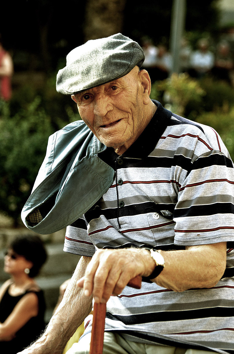 Anziano partigiano di Isnello