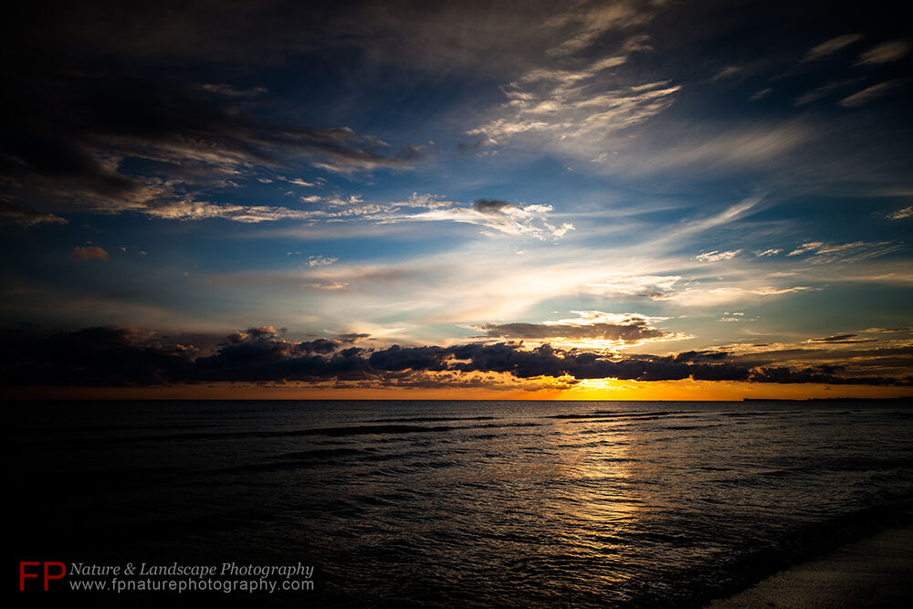 Tramonto sul Mar d'Africa