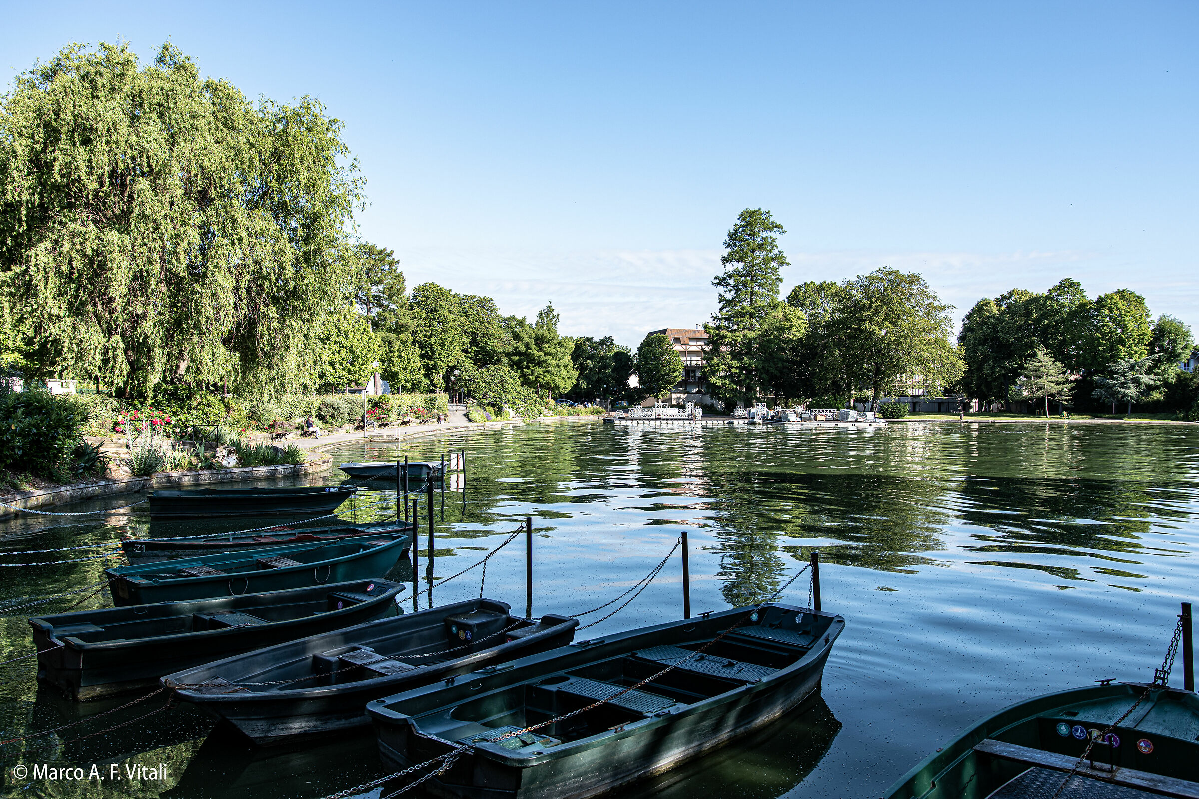 boats on the lake, 2