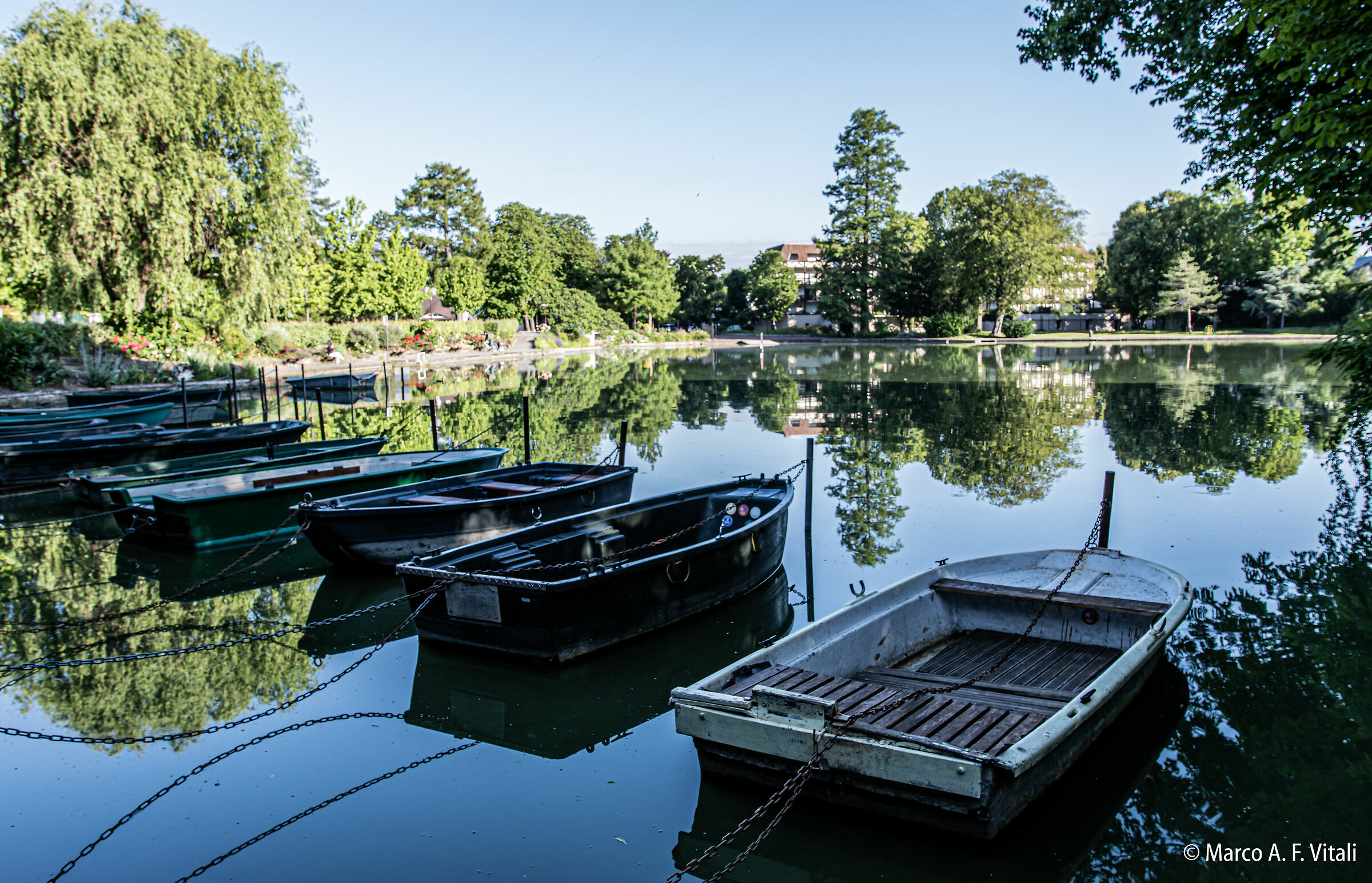 boats on the lake, 3