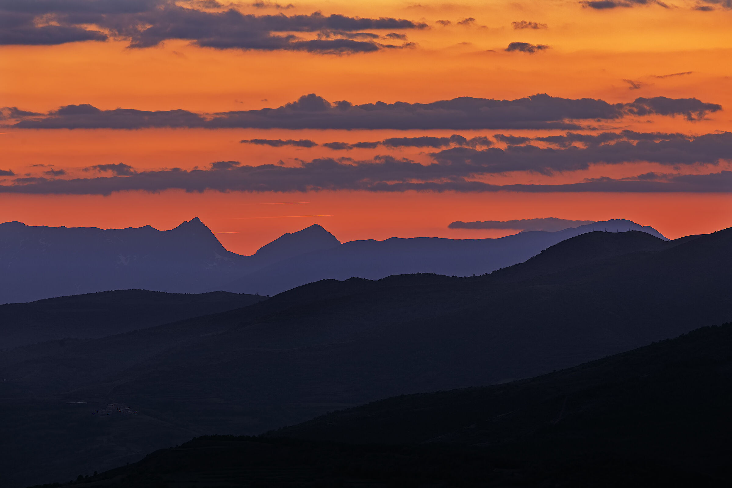 i colori del tramonto