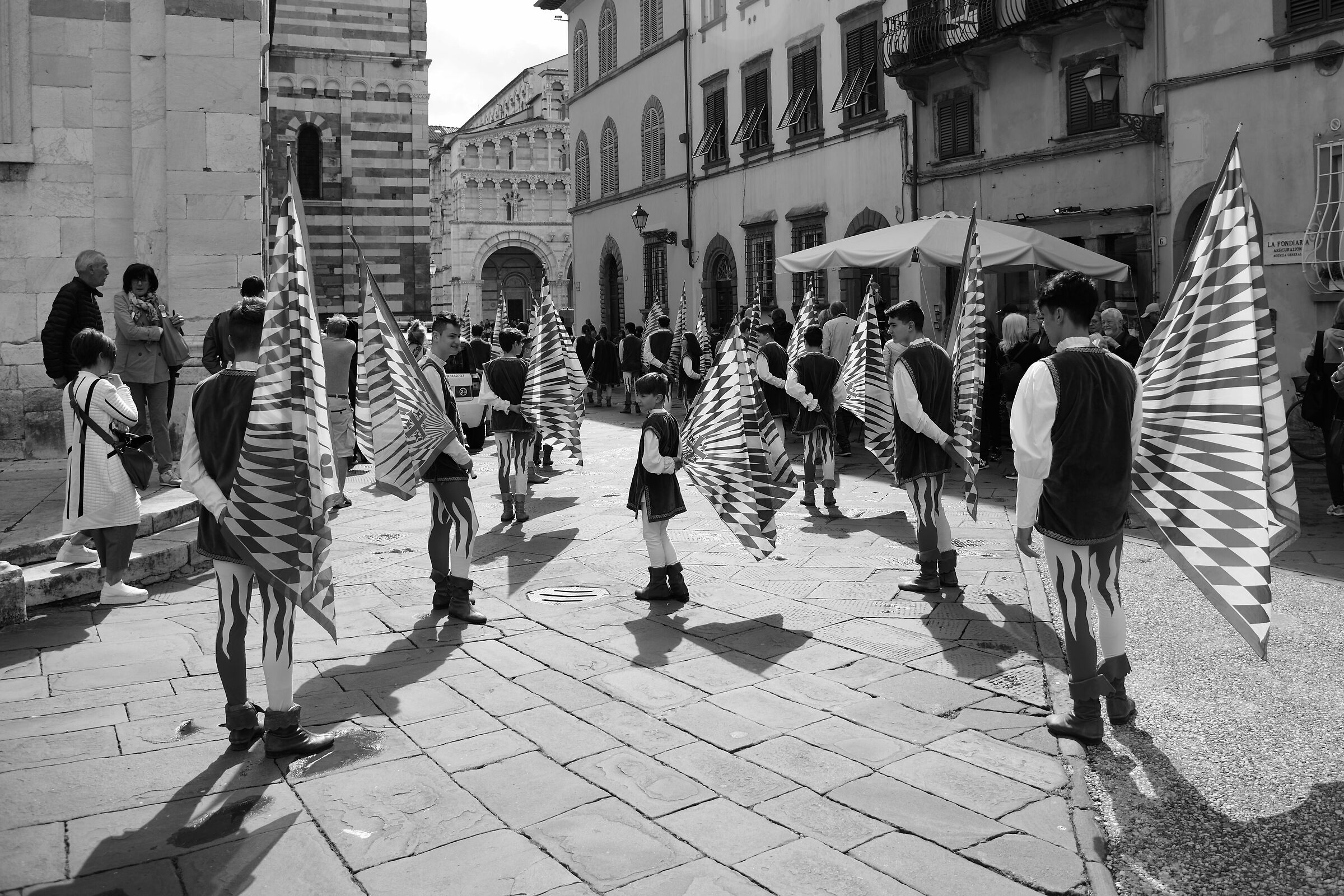 Lucca , corteo storico