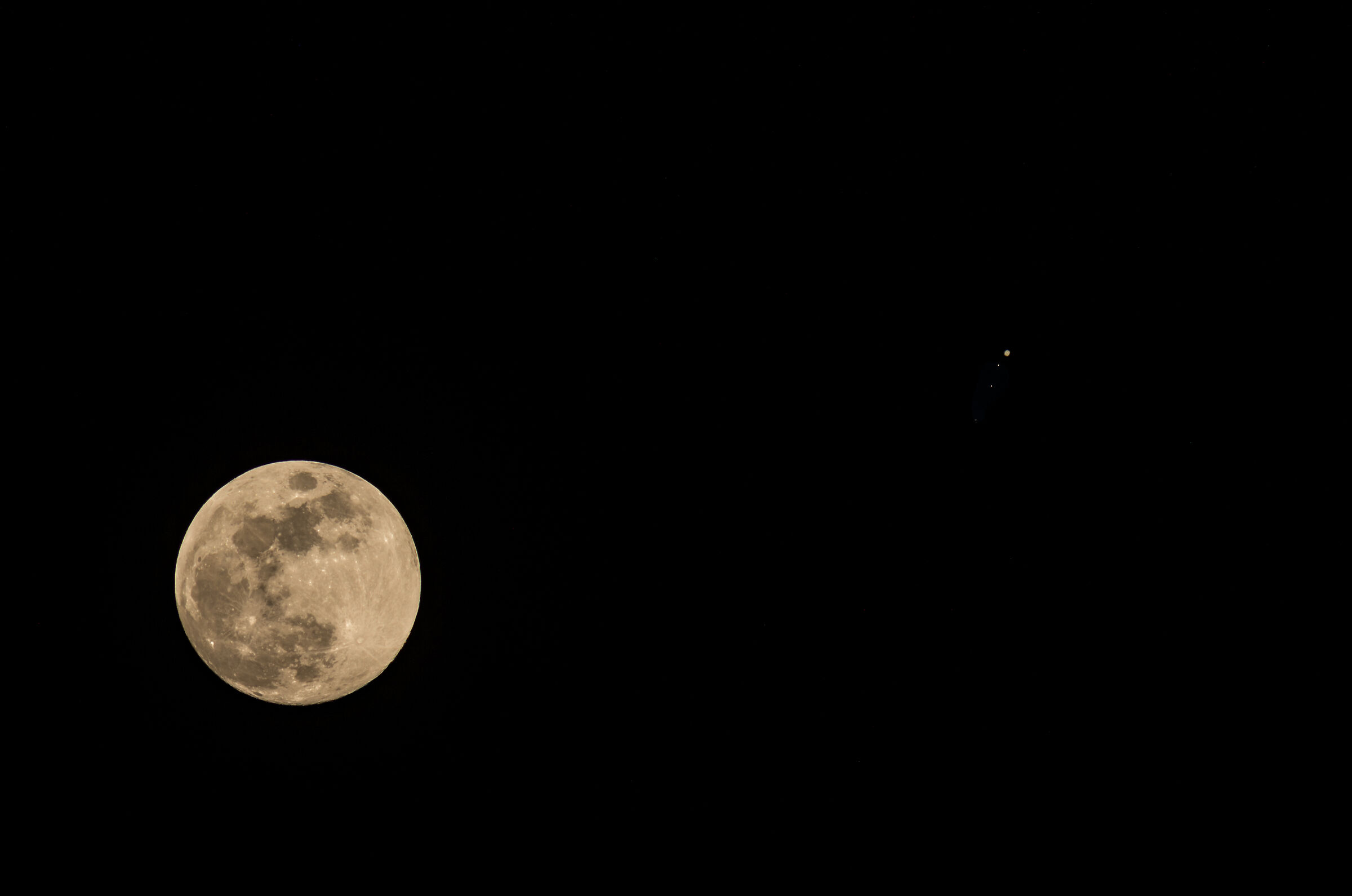 Jupiter Moon Conjunction